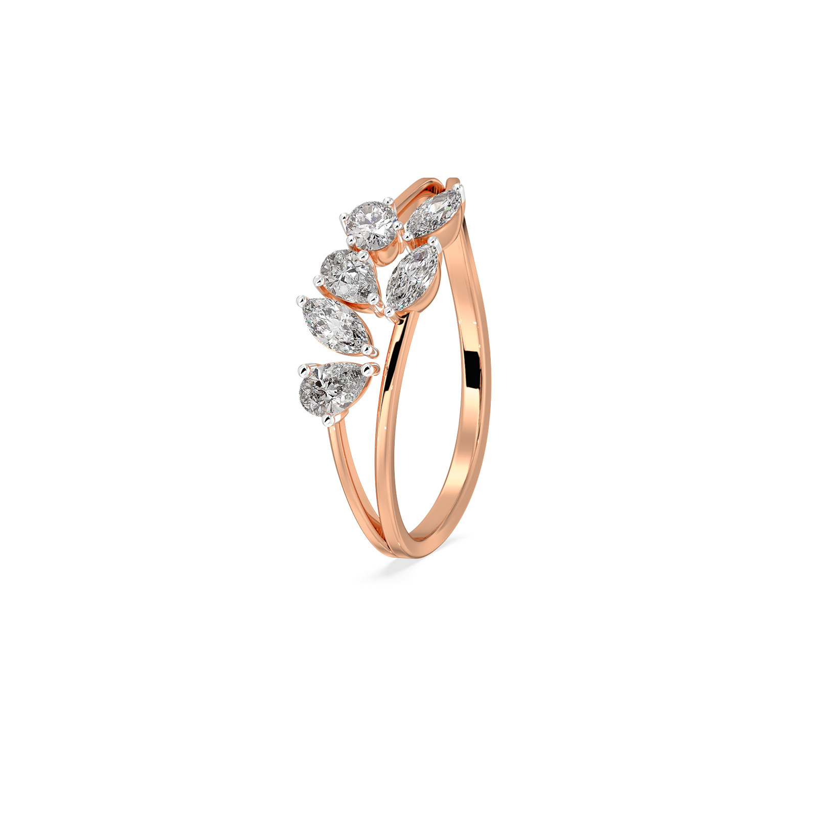 DIAMOND LADIES RING 18CT