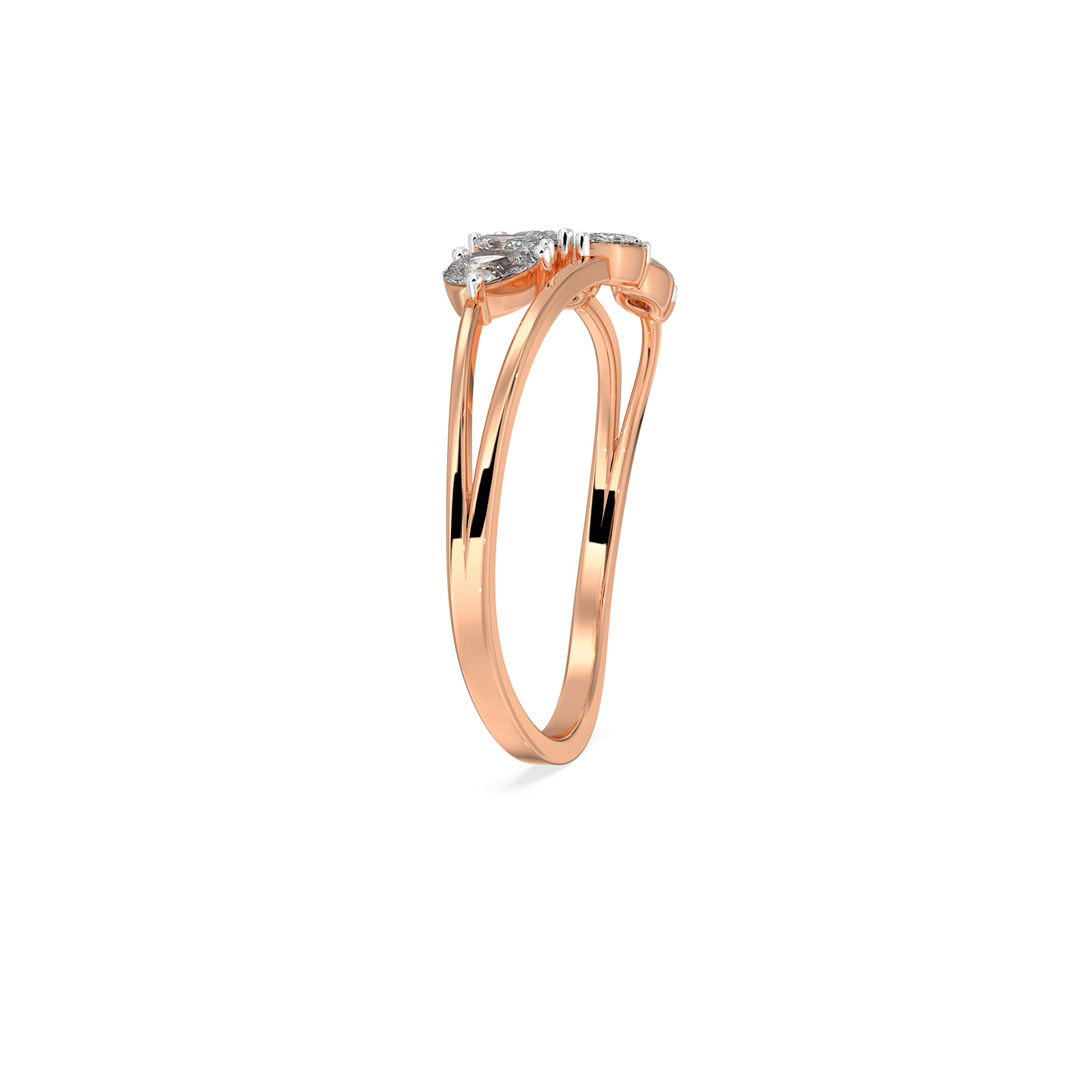 DIAMOND LADIES RING 18CT