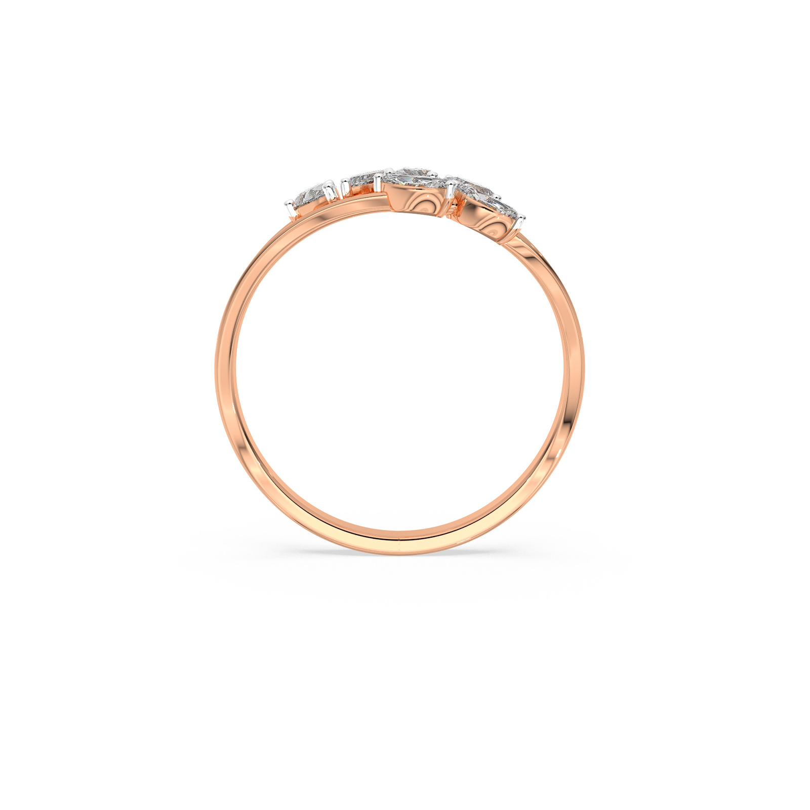 DIAMOND LADIES RING 18CT