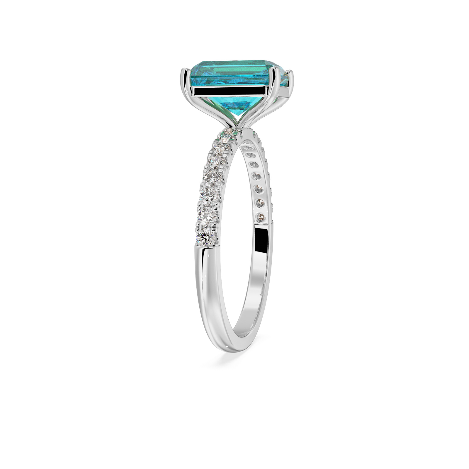 DIAMOND LADIES RING 18CT