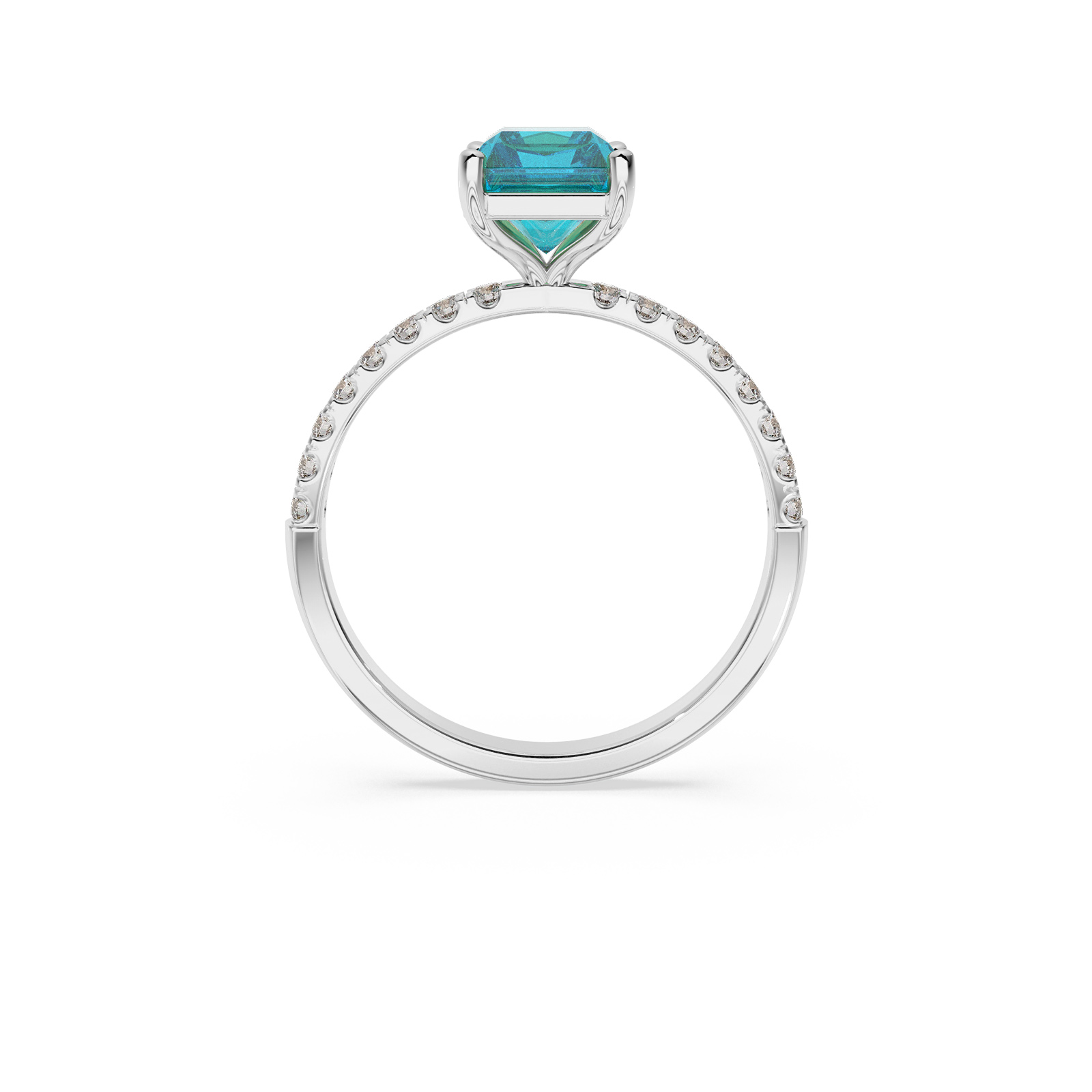 DIAMOND LADIES RING 18CT