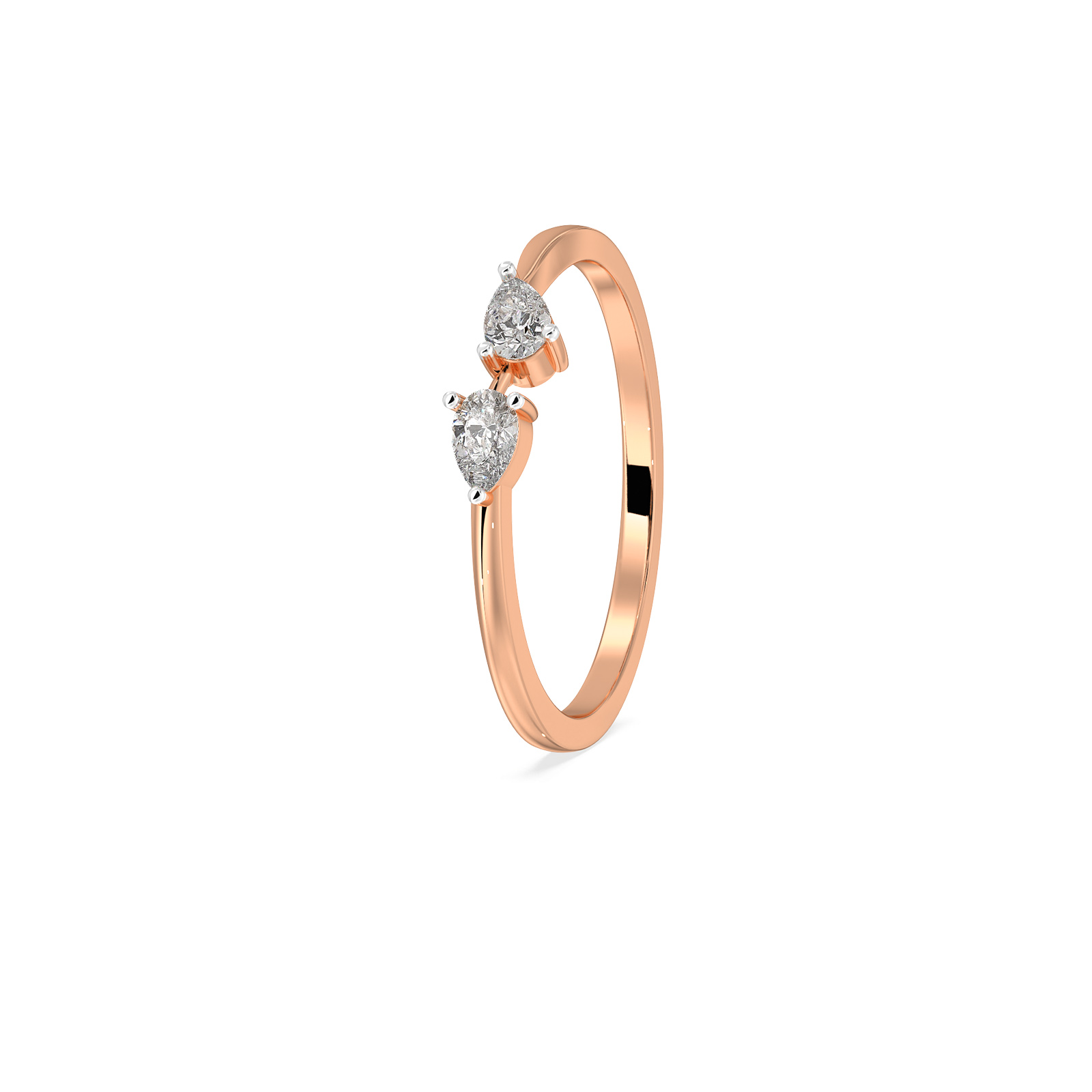 DIAMOND LADIES RING 18CT