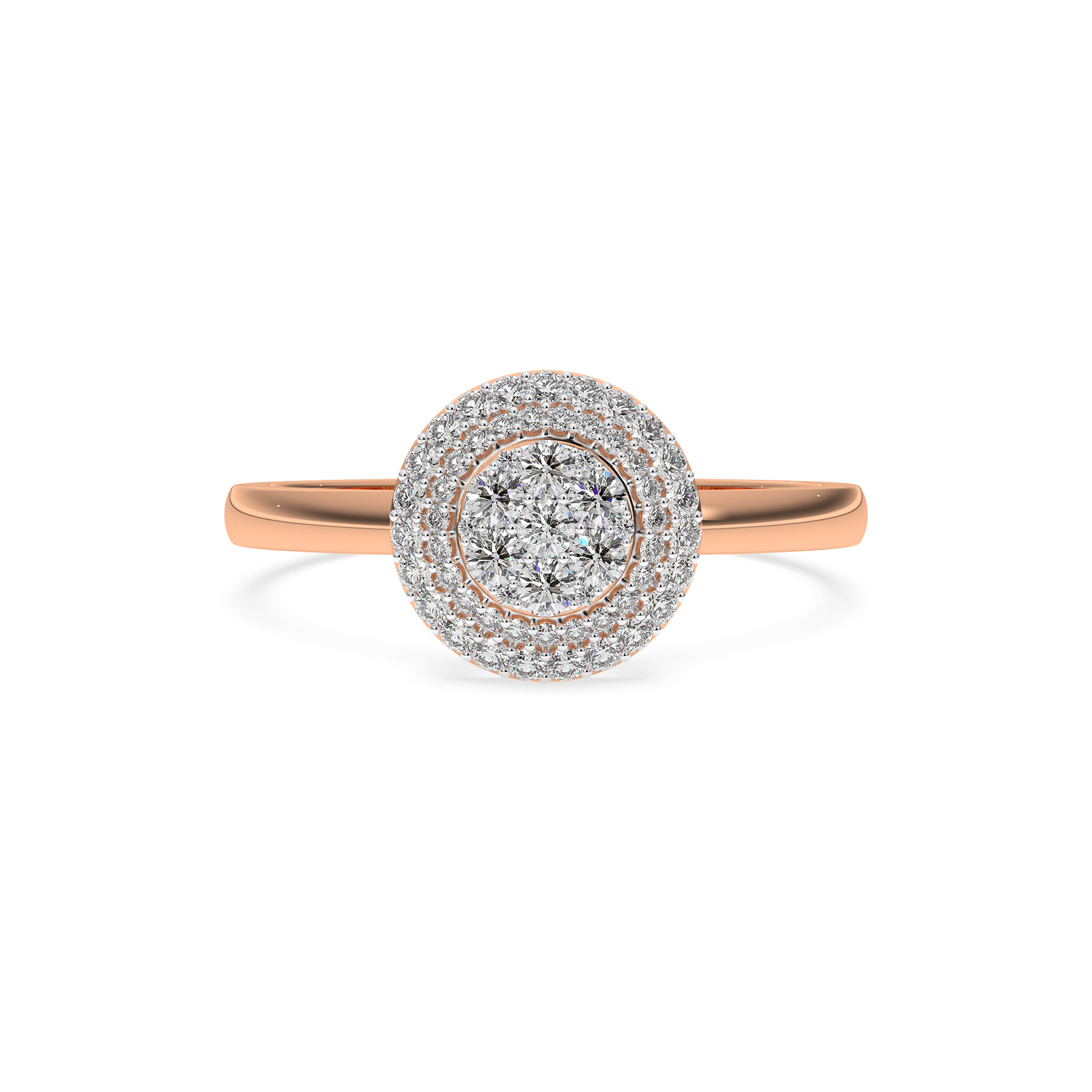 DIAMOND LADIES RING 18CT