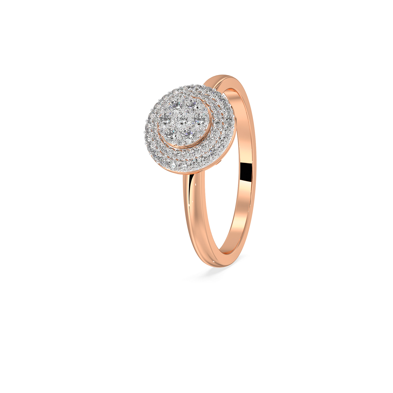 DIAMOND LADIES RING 18CT
