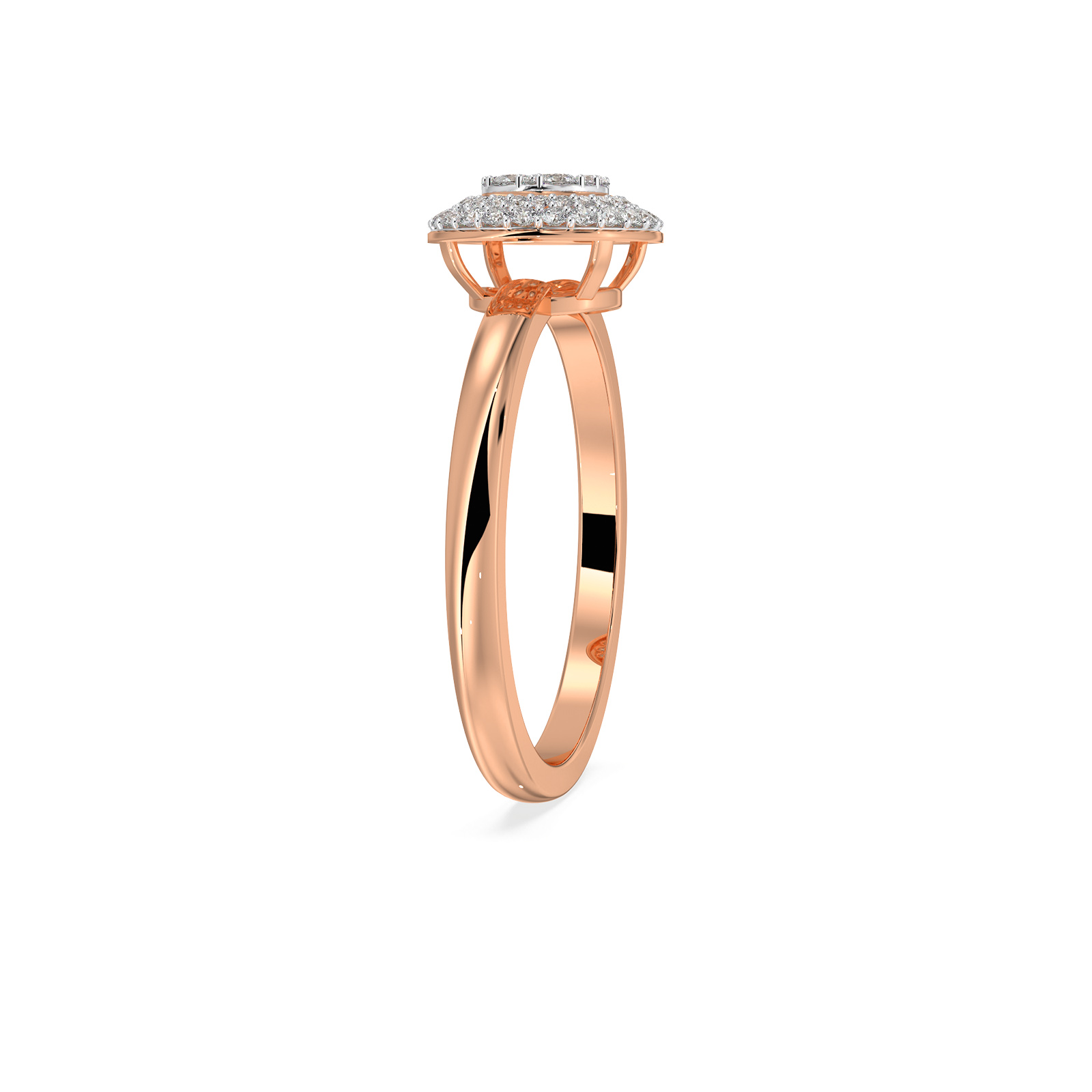 DIAMOND LADIES RING 18CT