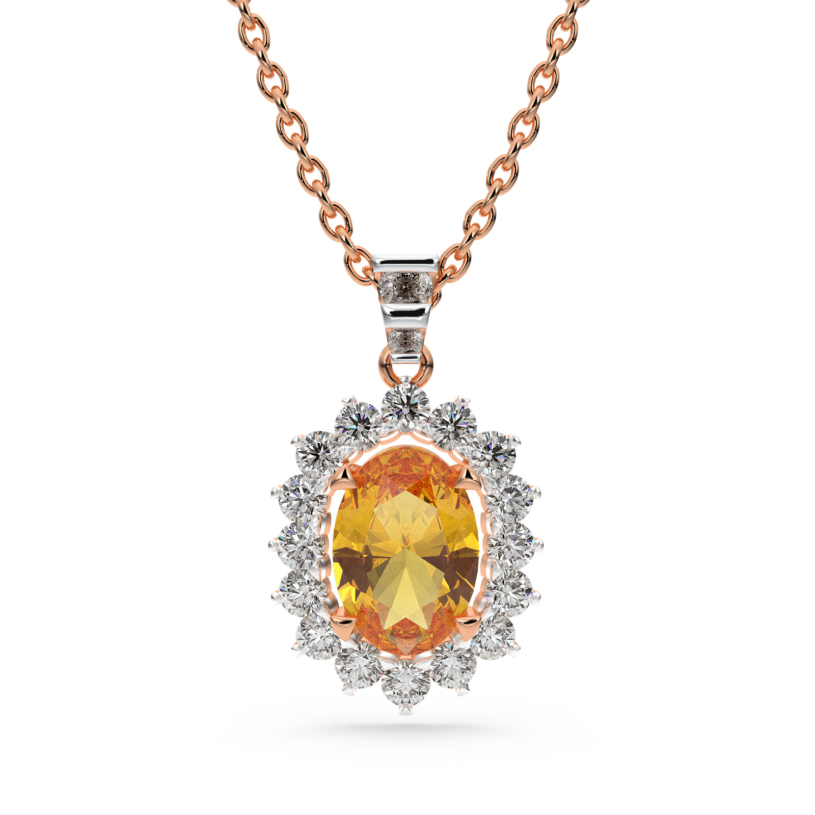 DIAMOND PENDANT 18CT