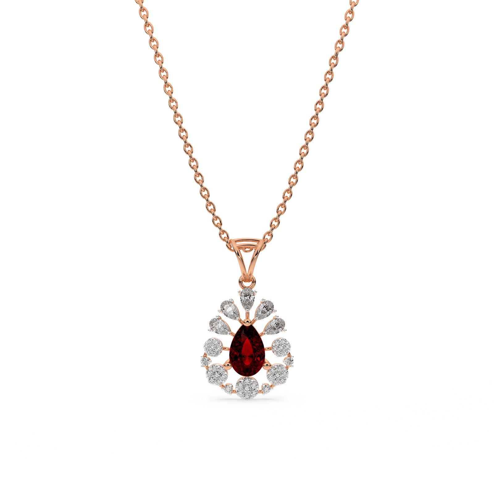 DIAMOND PENDANT 18CT