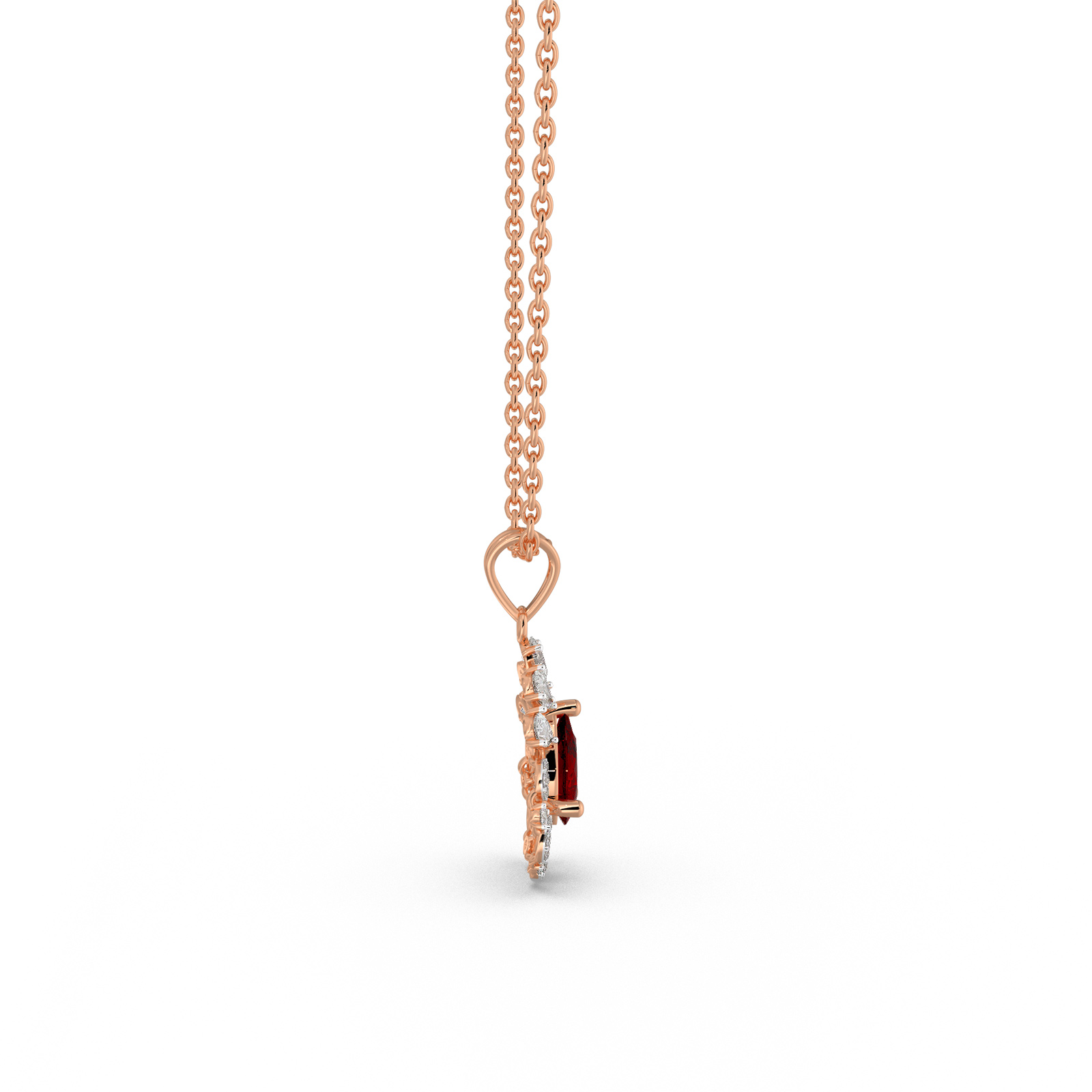 DIAMOND PENDANT 18CT