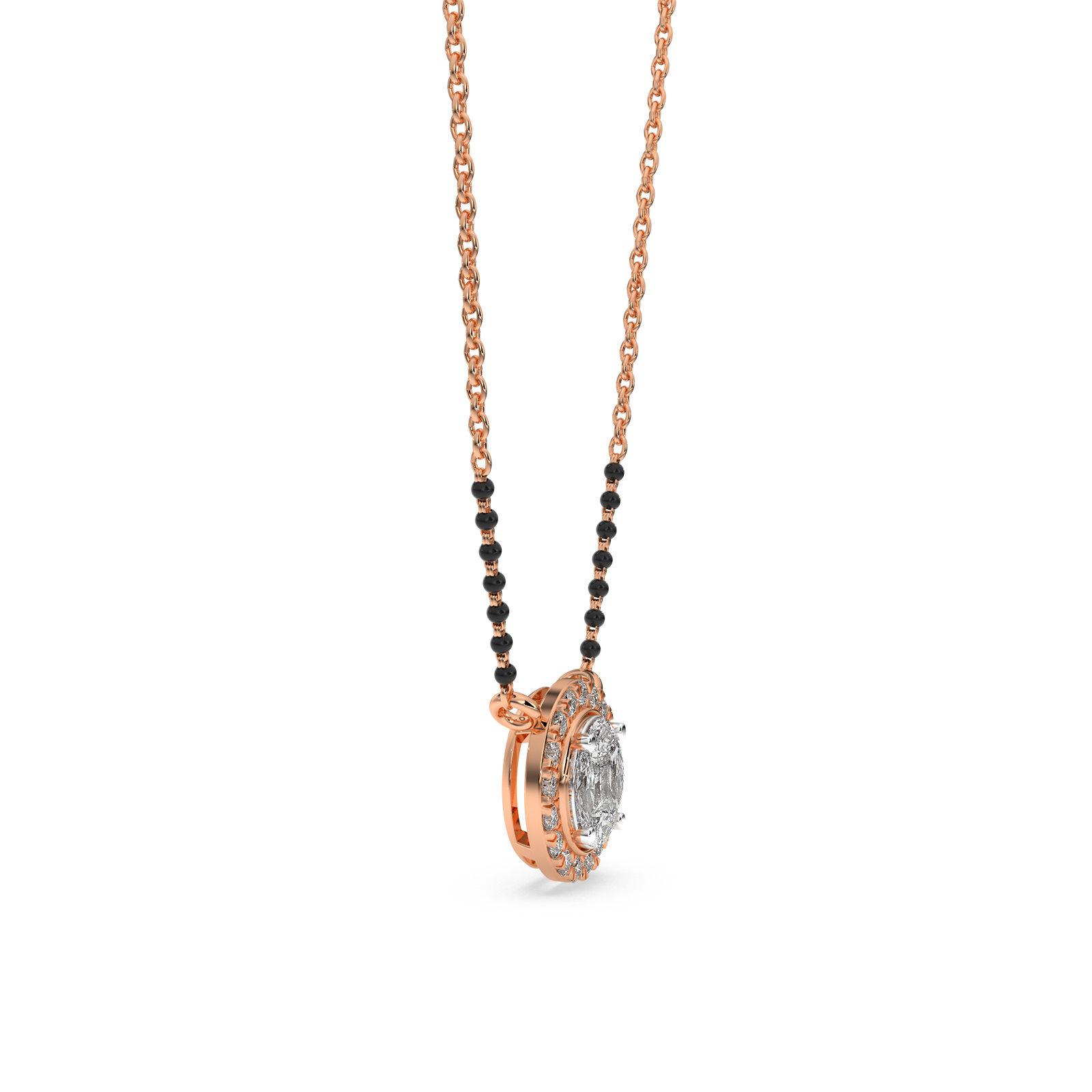 DIAMOND MANGALSUTRA 18CT
