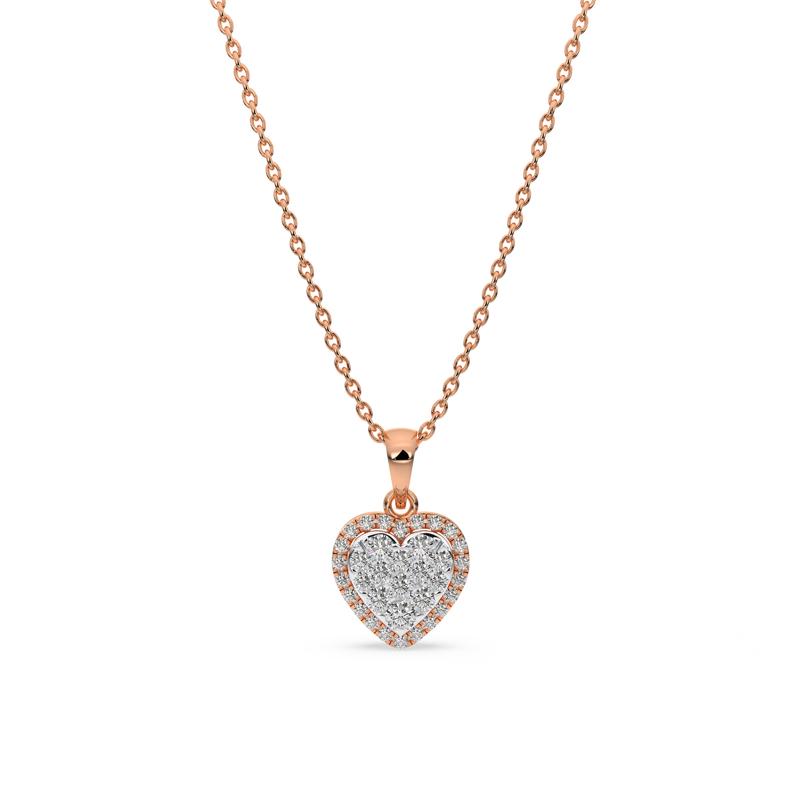 DIAMOND PENDANT 18CT