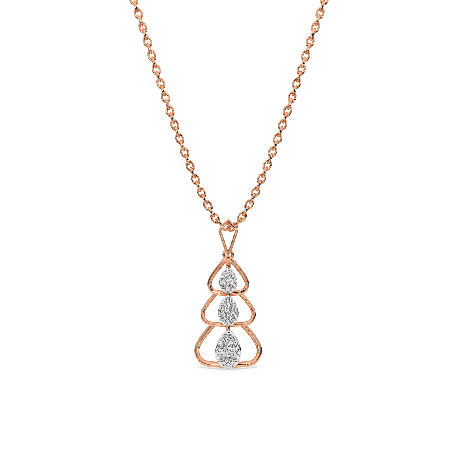 DIAMOND PENDANT 18CT