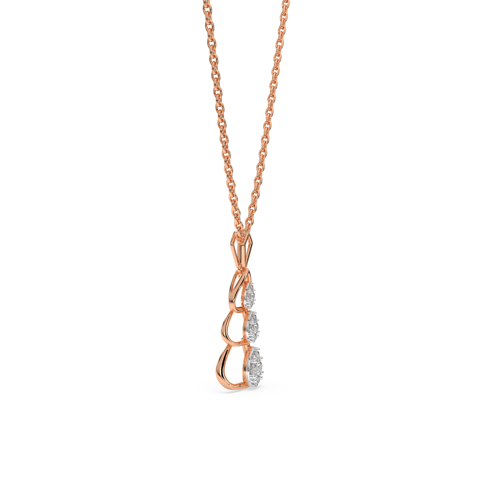 DIAMOND PENDANT 18CT