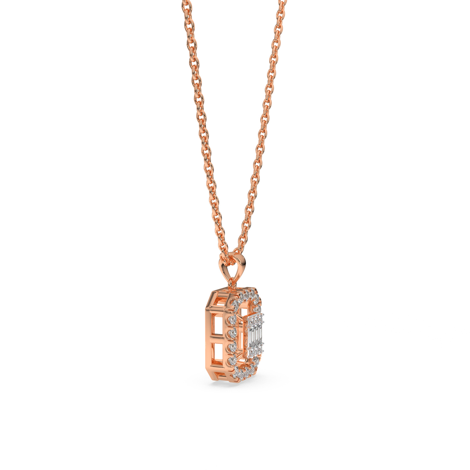 DIAMOND PENDANT 18CT