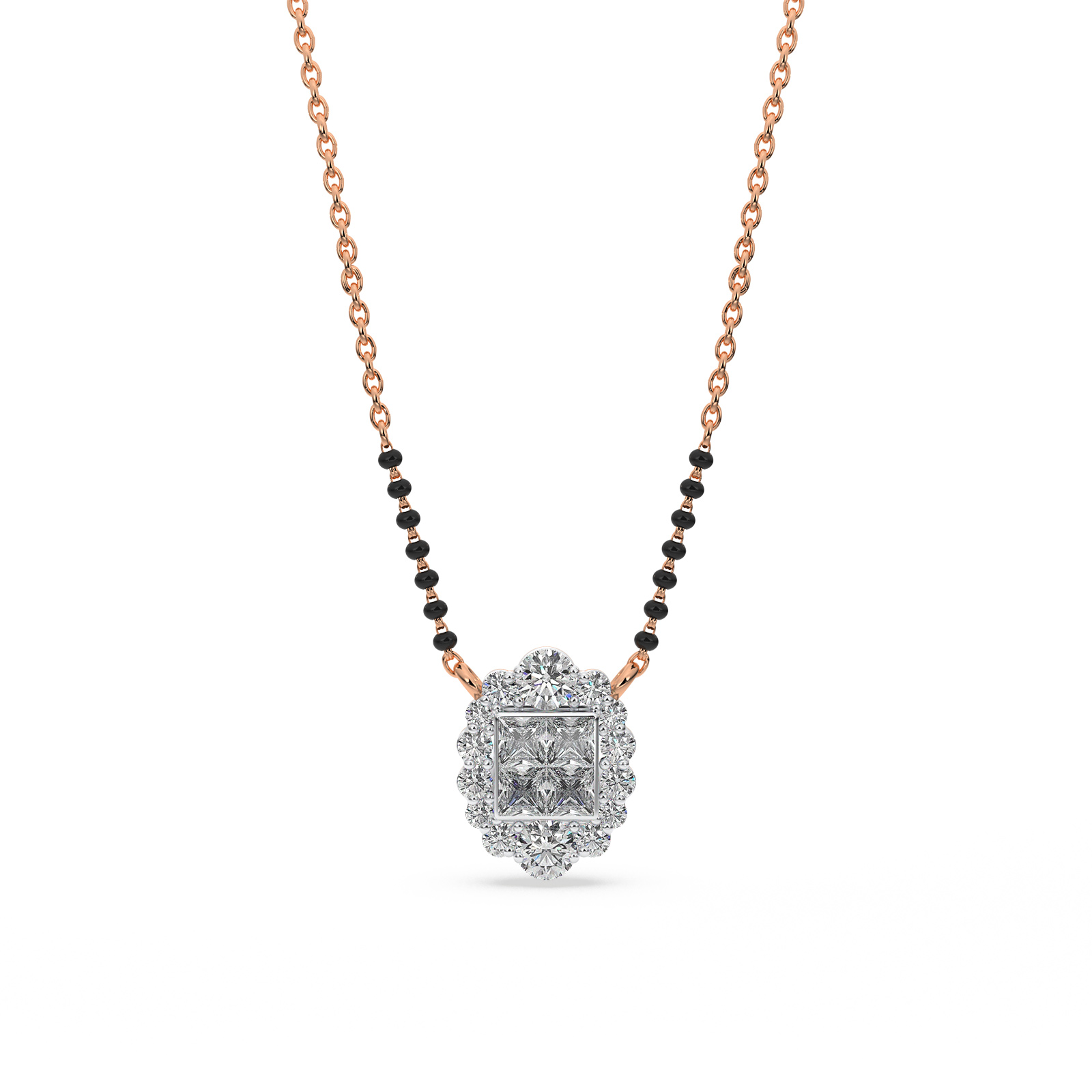 DIAMOND MANGALSUTRA 18CT