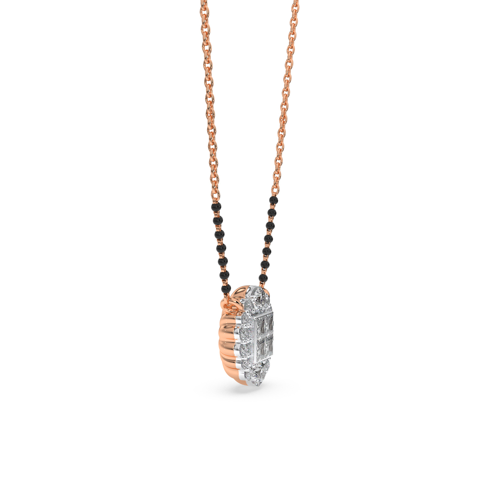 DIAMOND MANGALSUTRA 18CT
