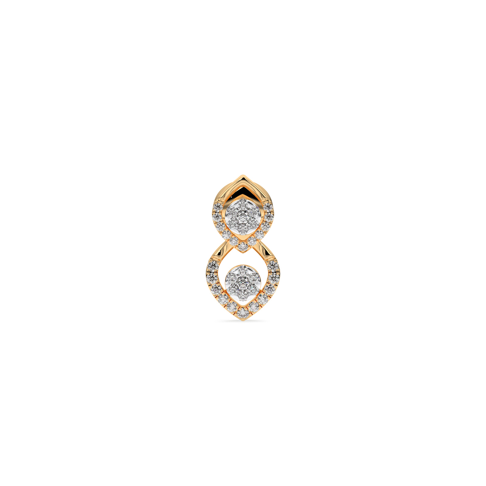 DIAMOND PENDANT ER 18CT