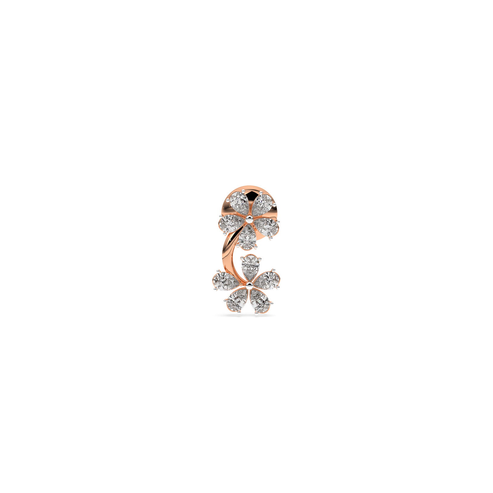 DIAMOND PENDANT ER 18CT