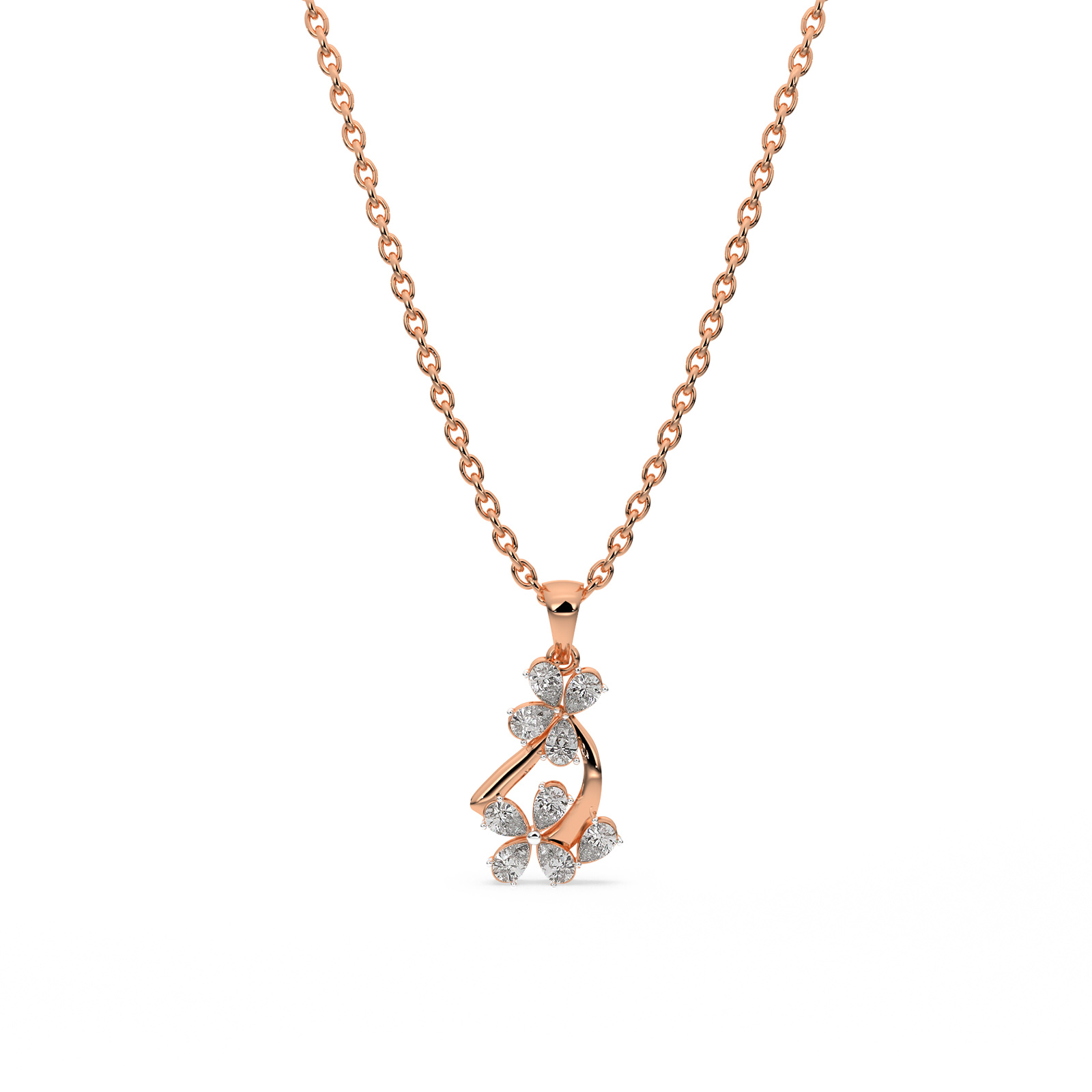 DIAMOND PENDANT 18CT