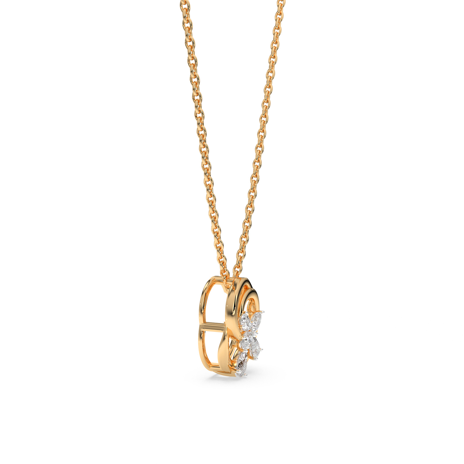 DIAMOND PENDANT 18CT