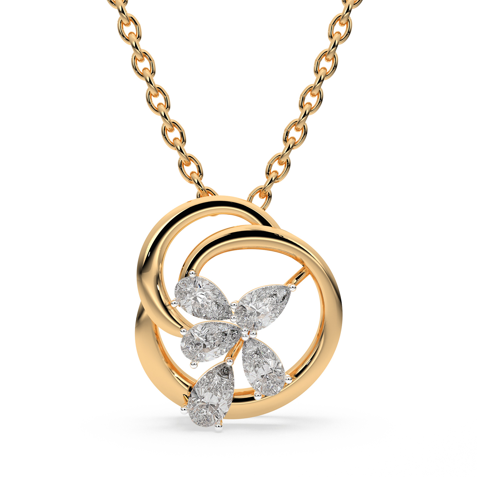 DIAMOND PENDANT 18CT