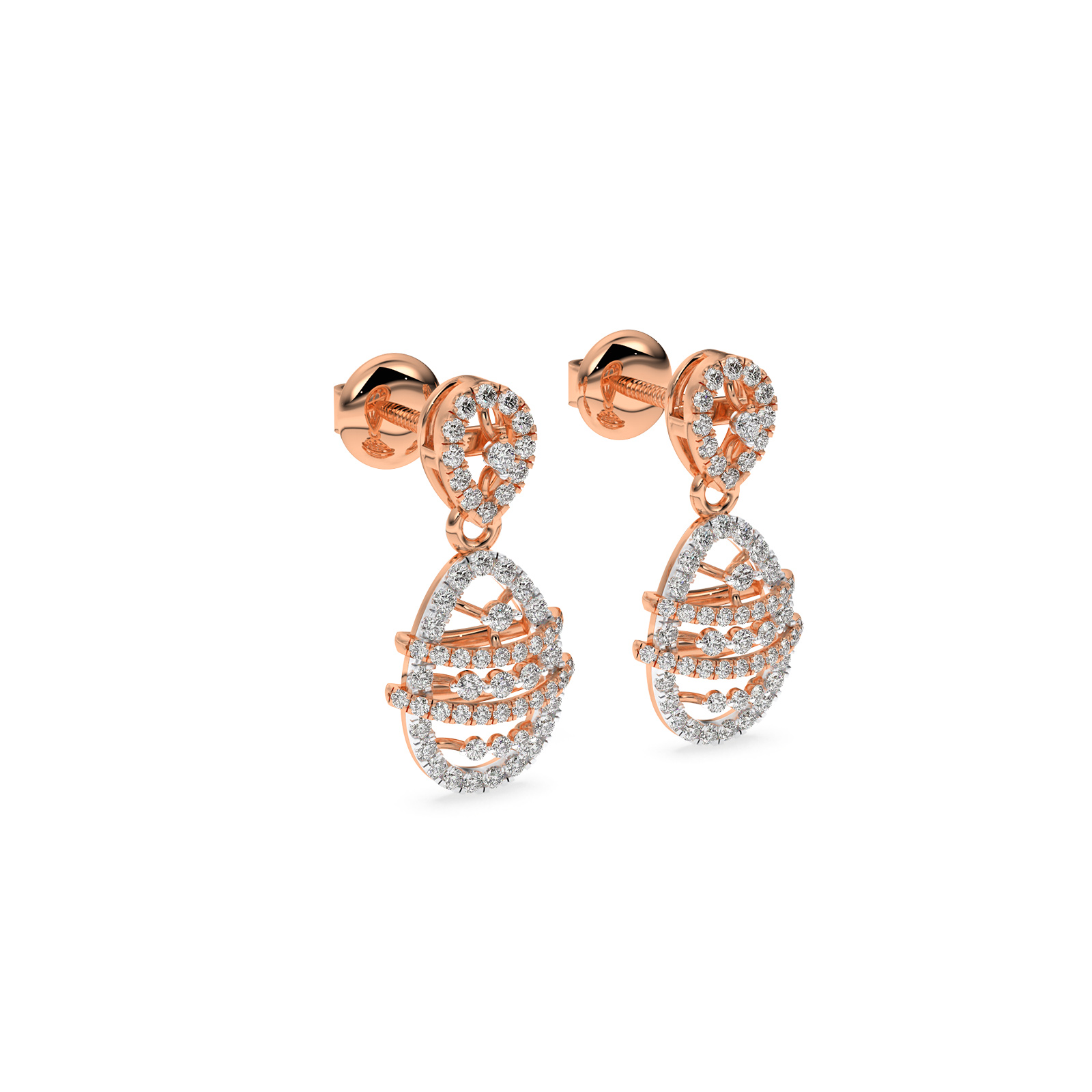 DIAMOND PENDANT ER 18CT