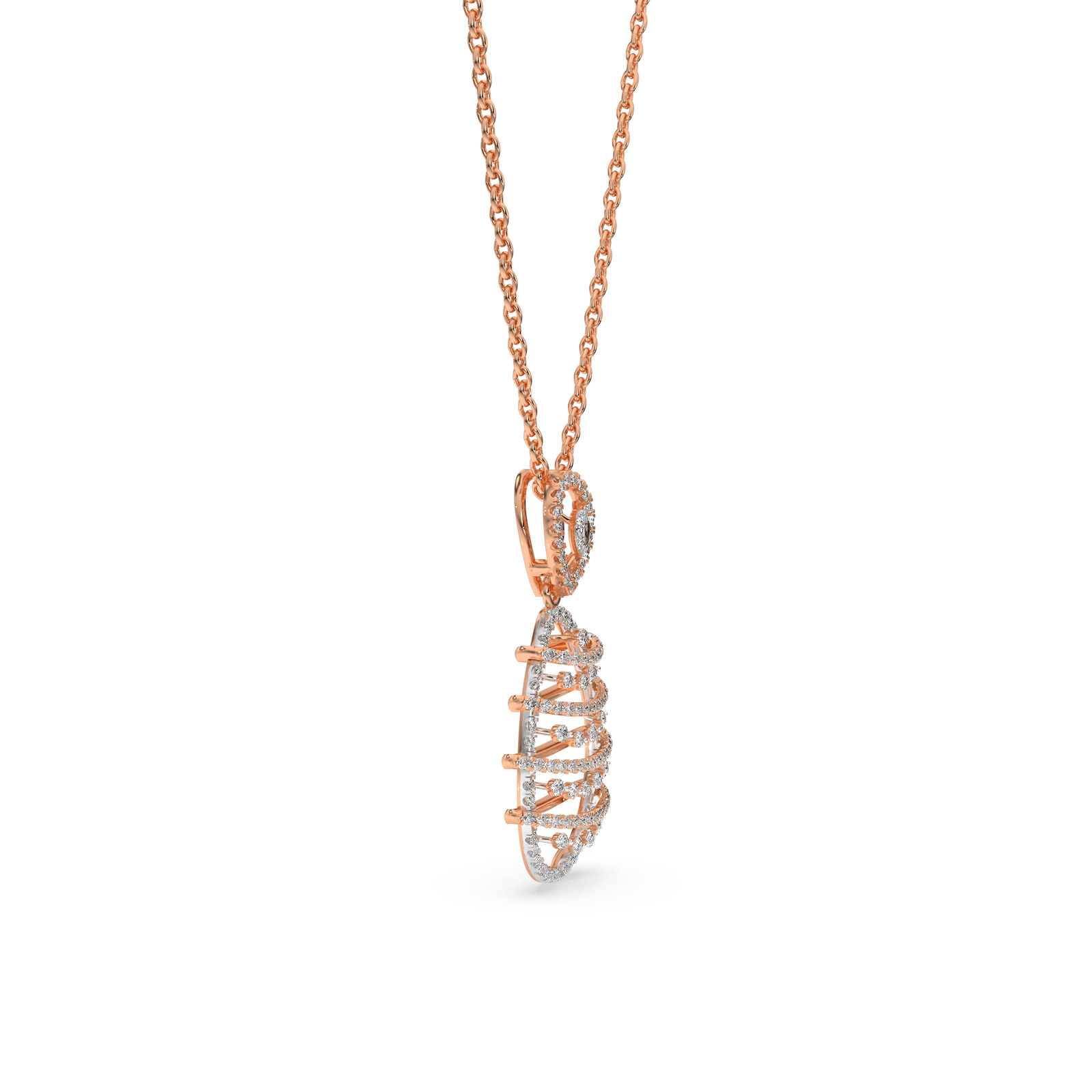 DIAMOND PENDANT 18CT