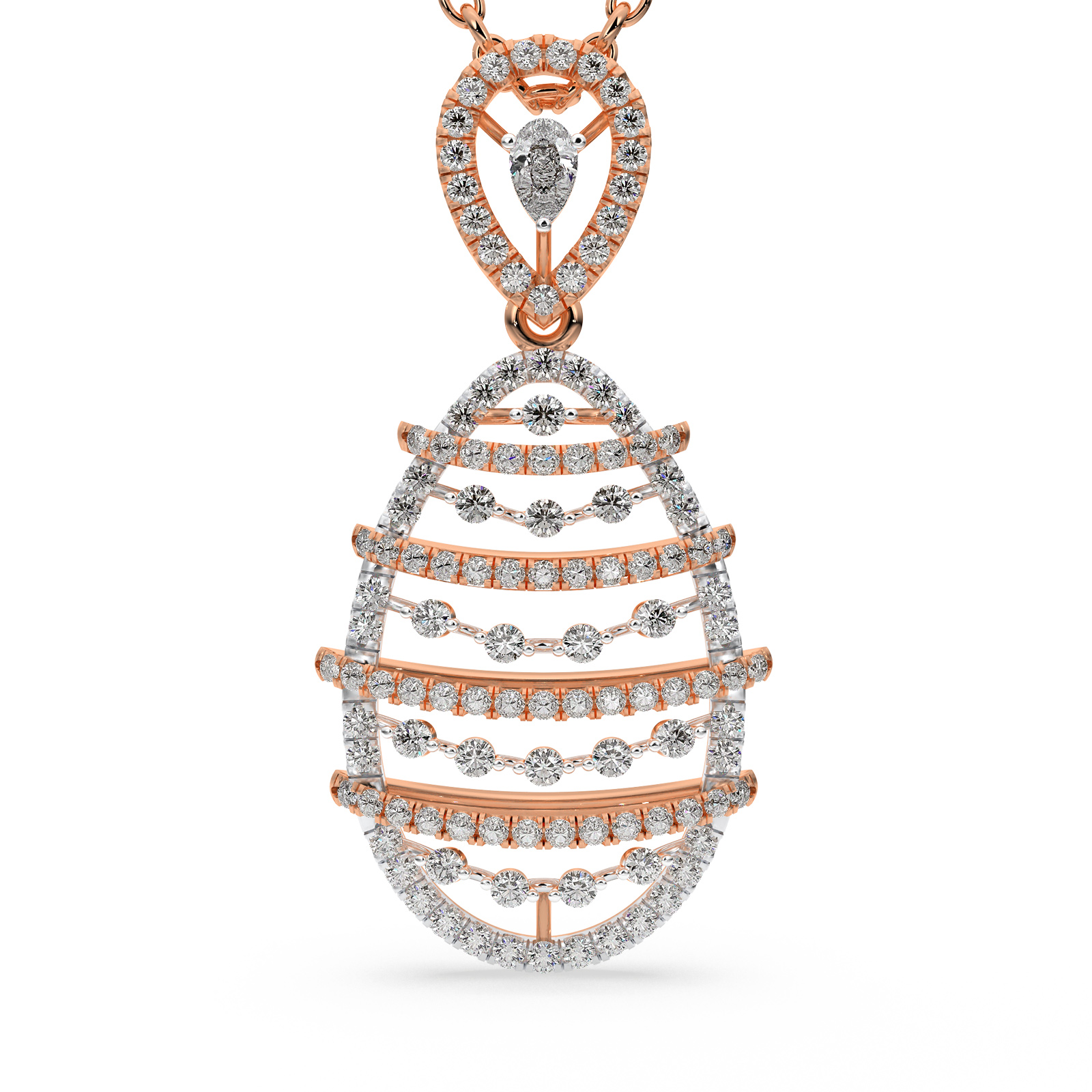 DIAMOND PENDANT 18CT