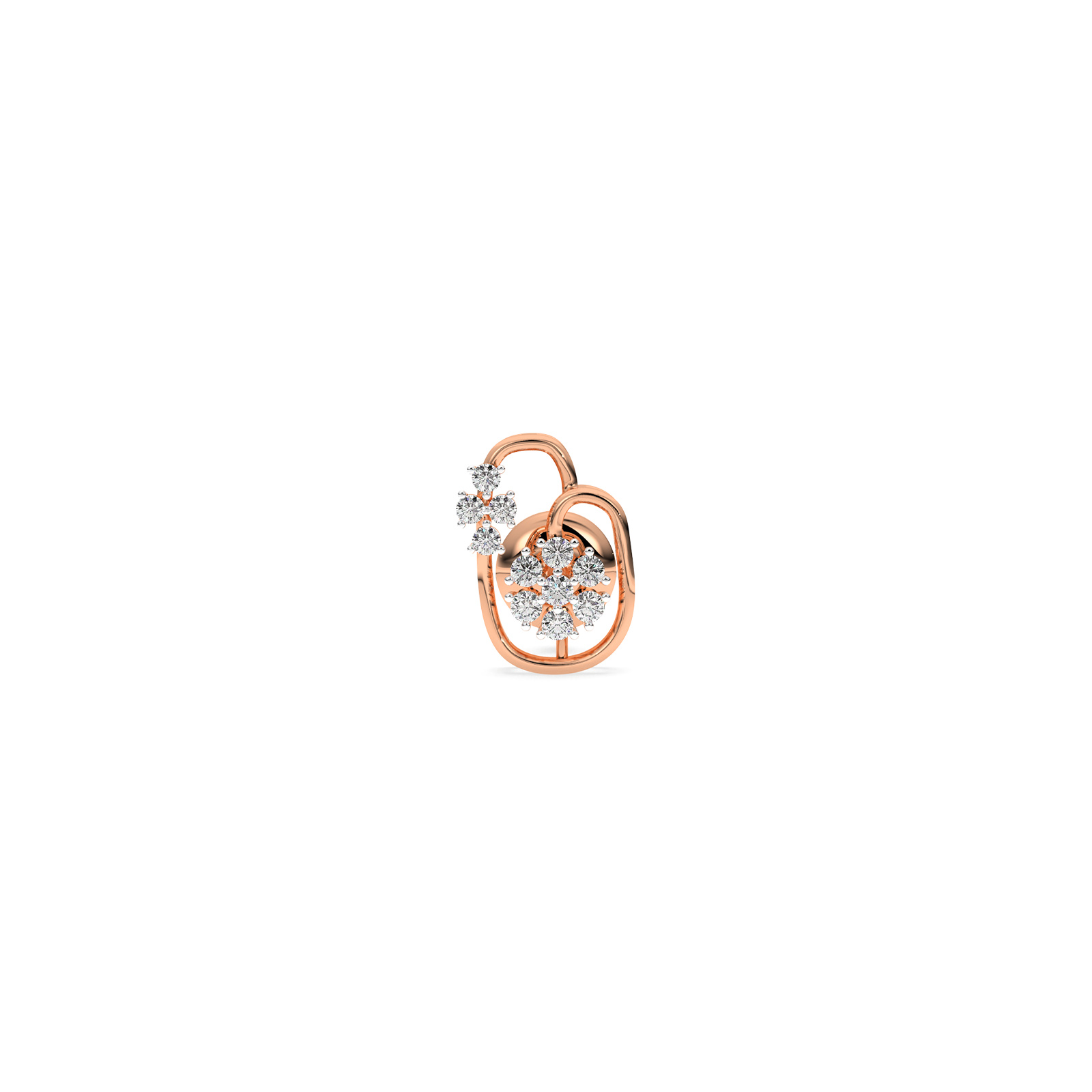 DIAMOND PENDANT ER 18CT