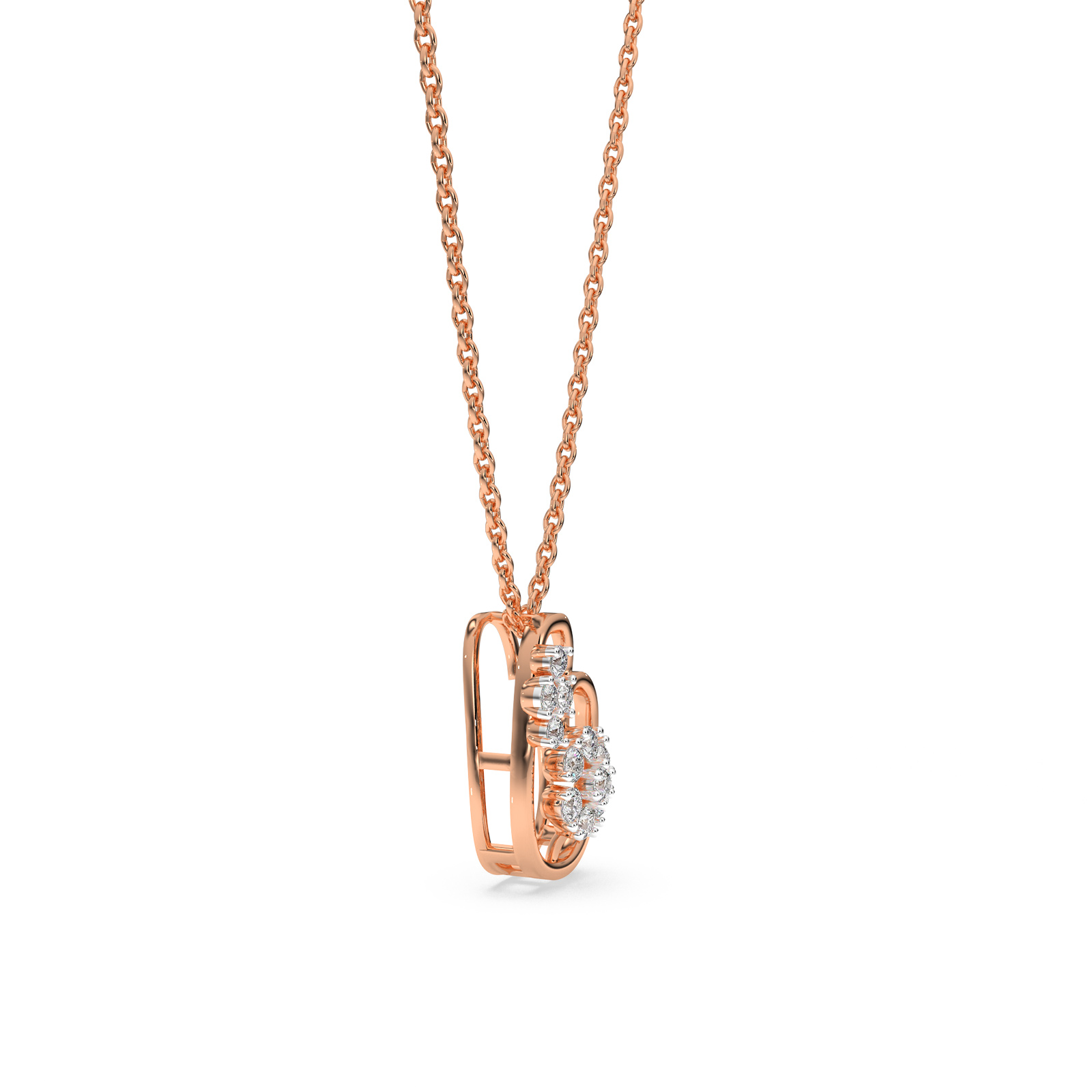 DIAMOND PENDANT 18CT