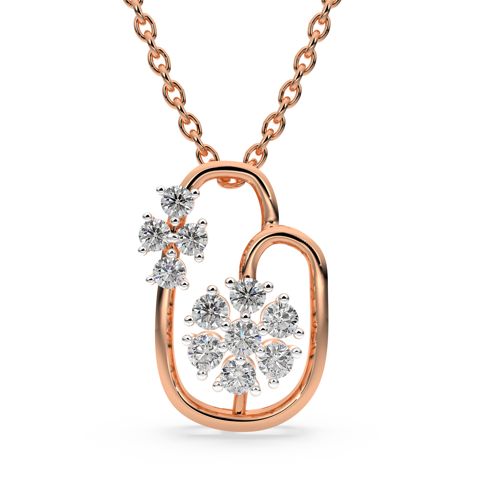 DIAMOND PENDANT 18CT