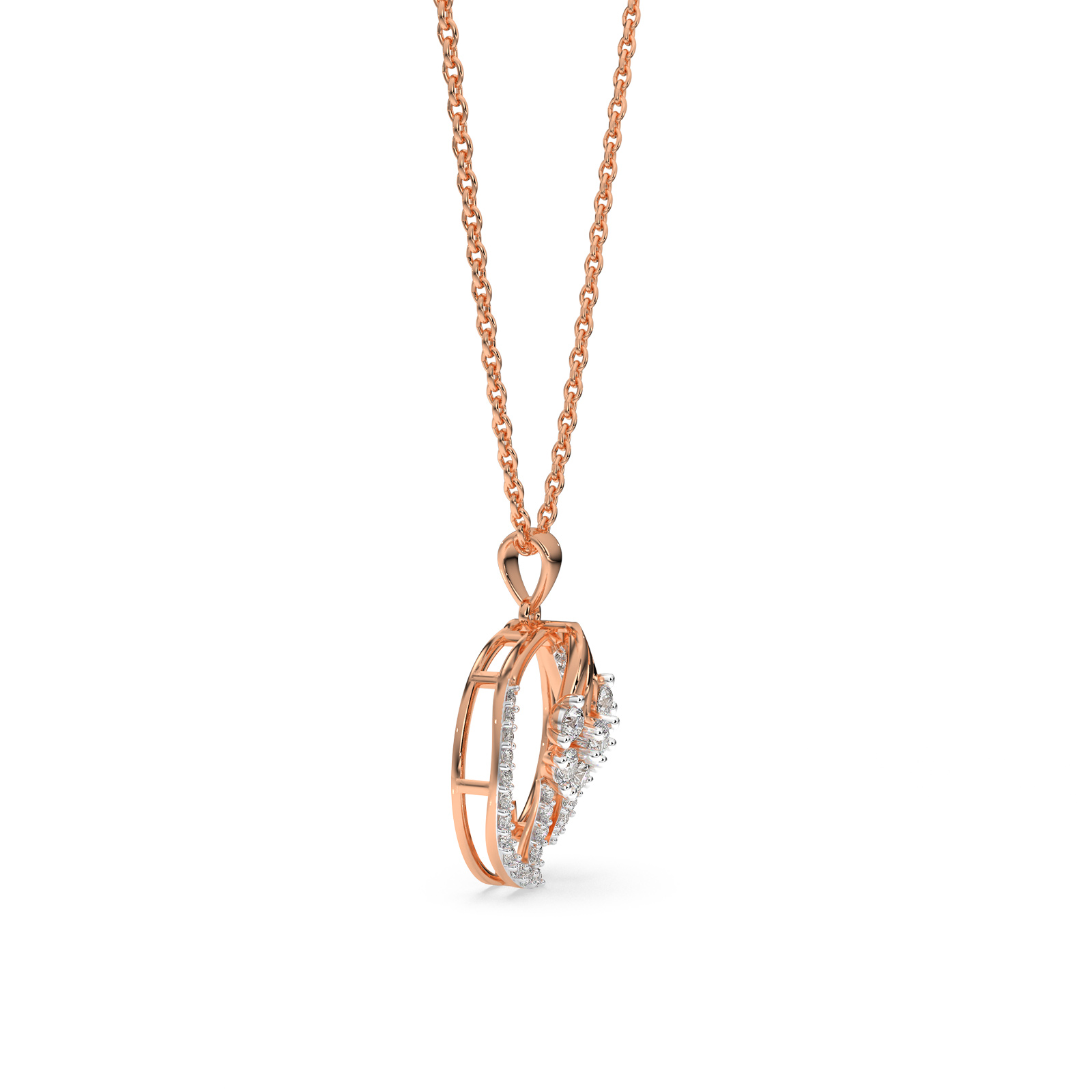 DIAMOND PENDANT 18CT