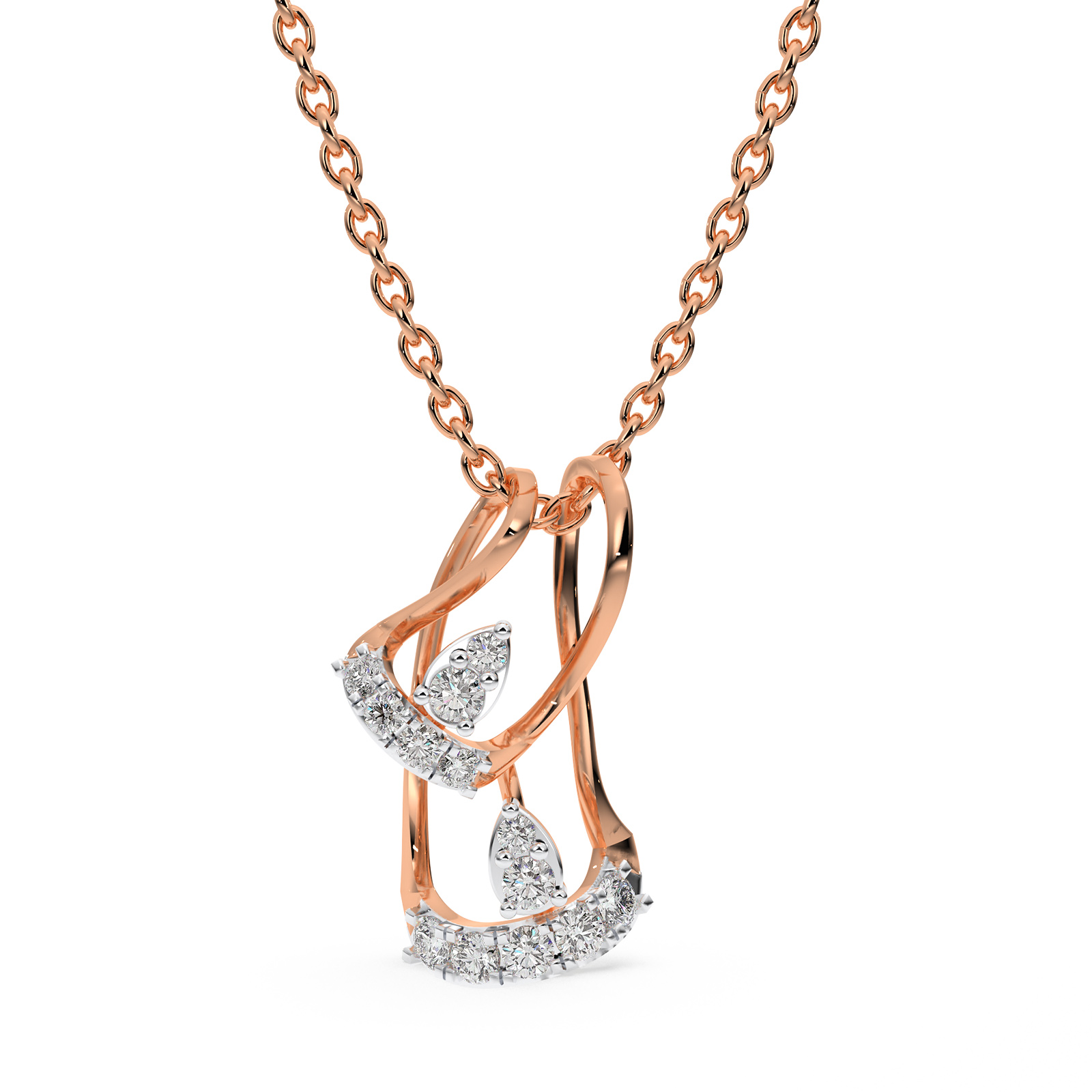 DIAMOND PENDANT 18CT