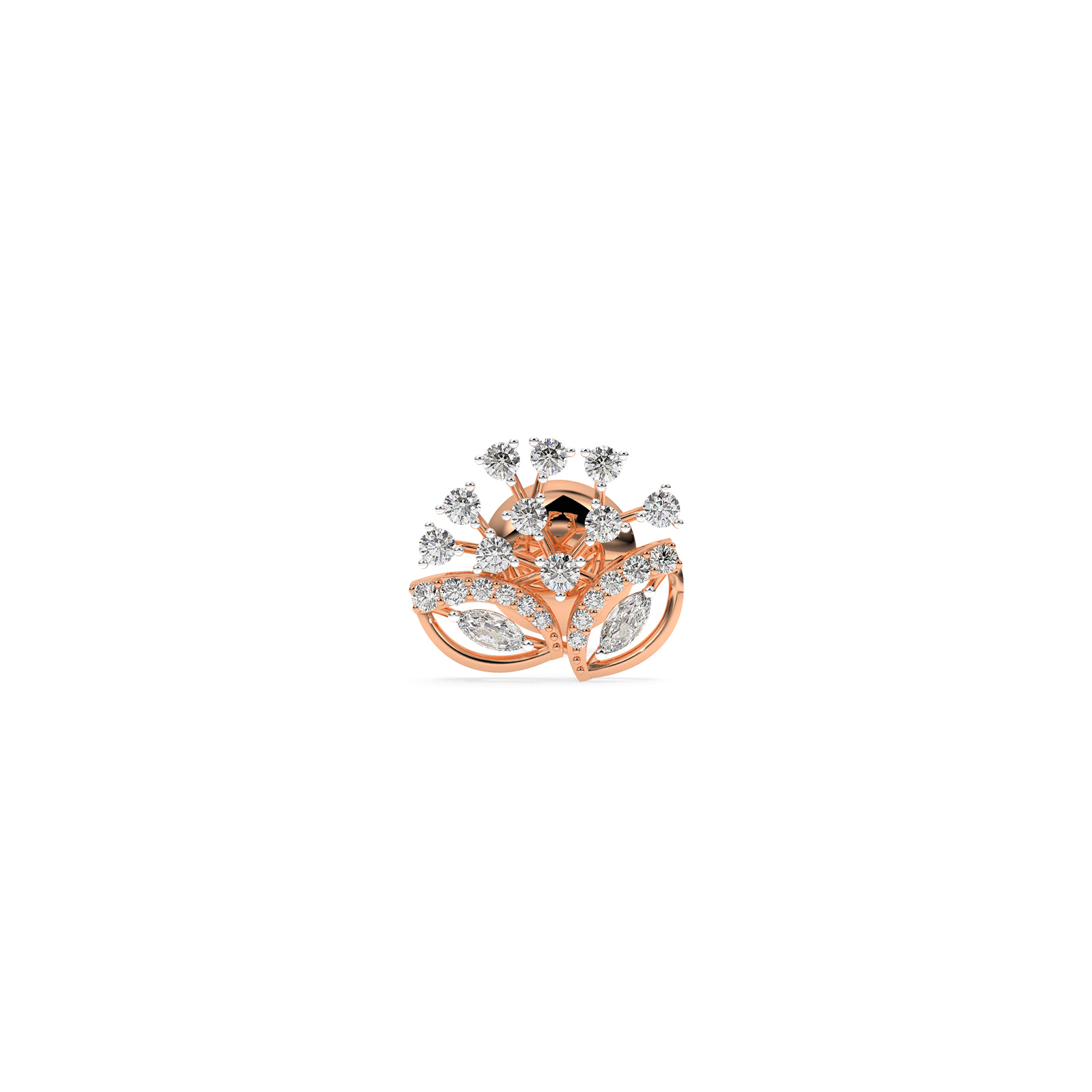 DIAMOND PENDANT ER 18CT