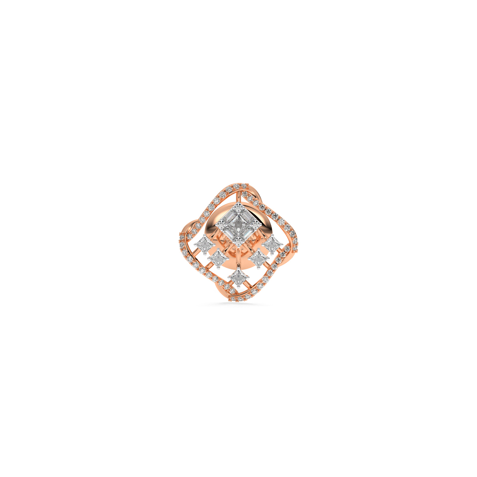 DIAMOND PENDANT ER 18CT