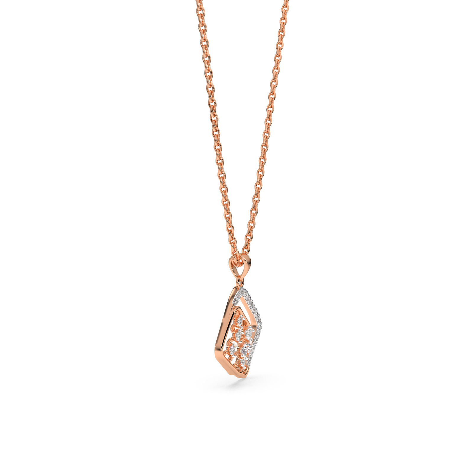 DIAMOND PENDANT 18CT