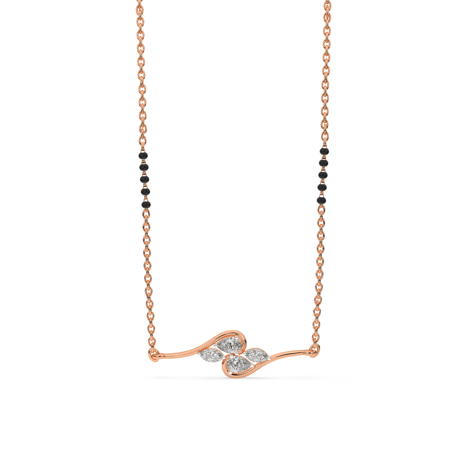 DIAMOND MANGALSUTRA 18CT