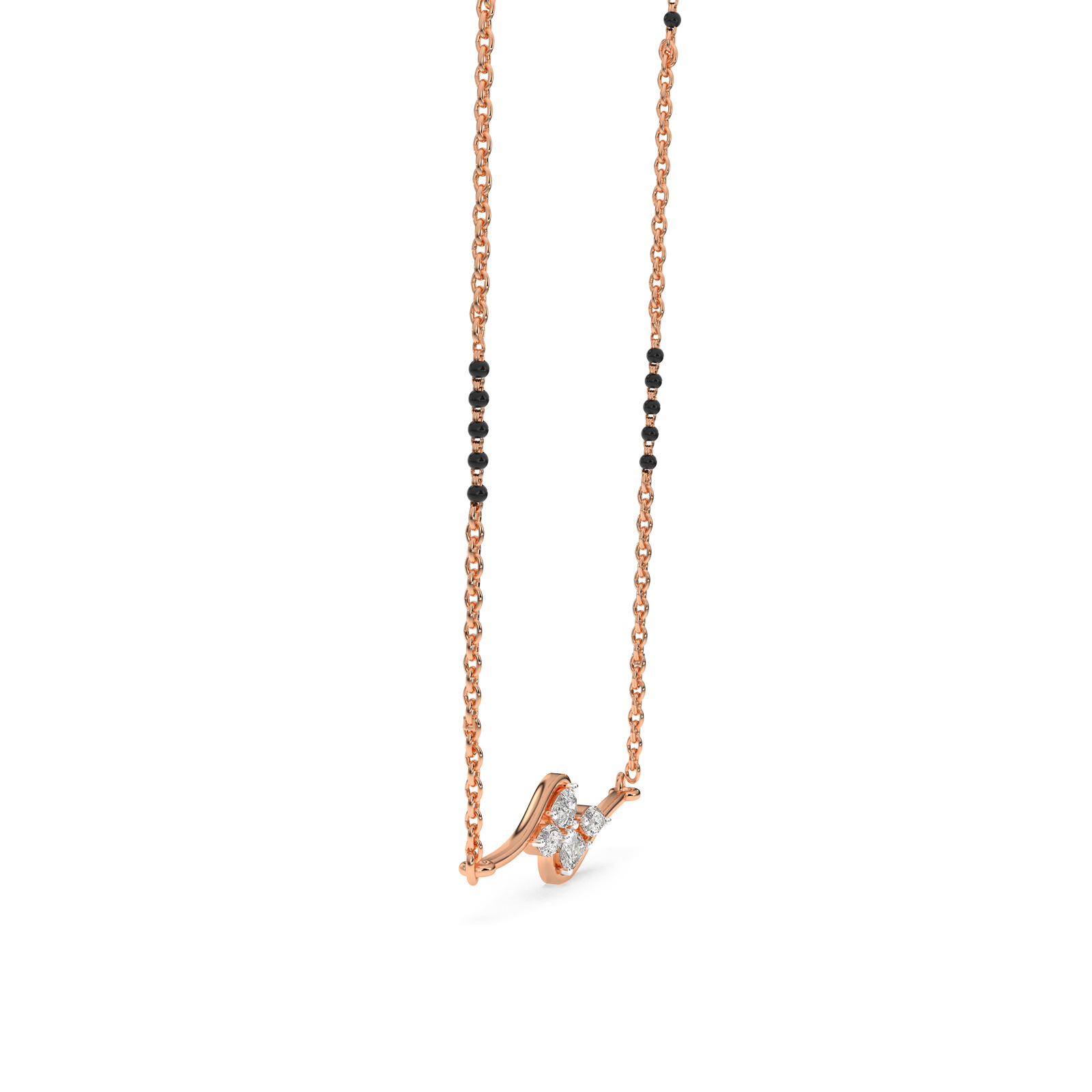 DIAMOND MANGALSUTRA 18CT