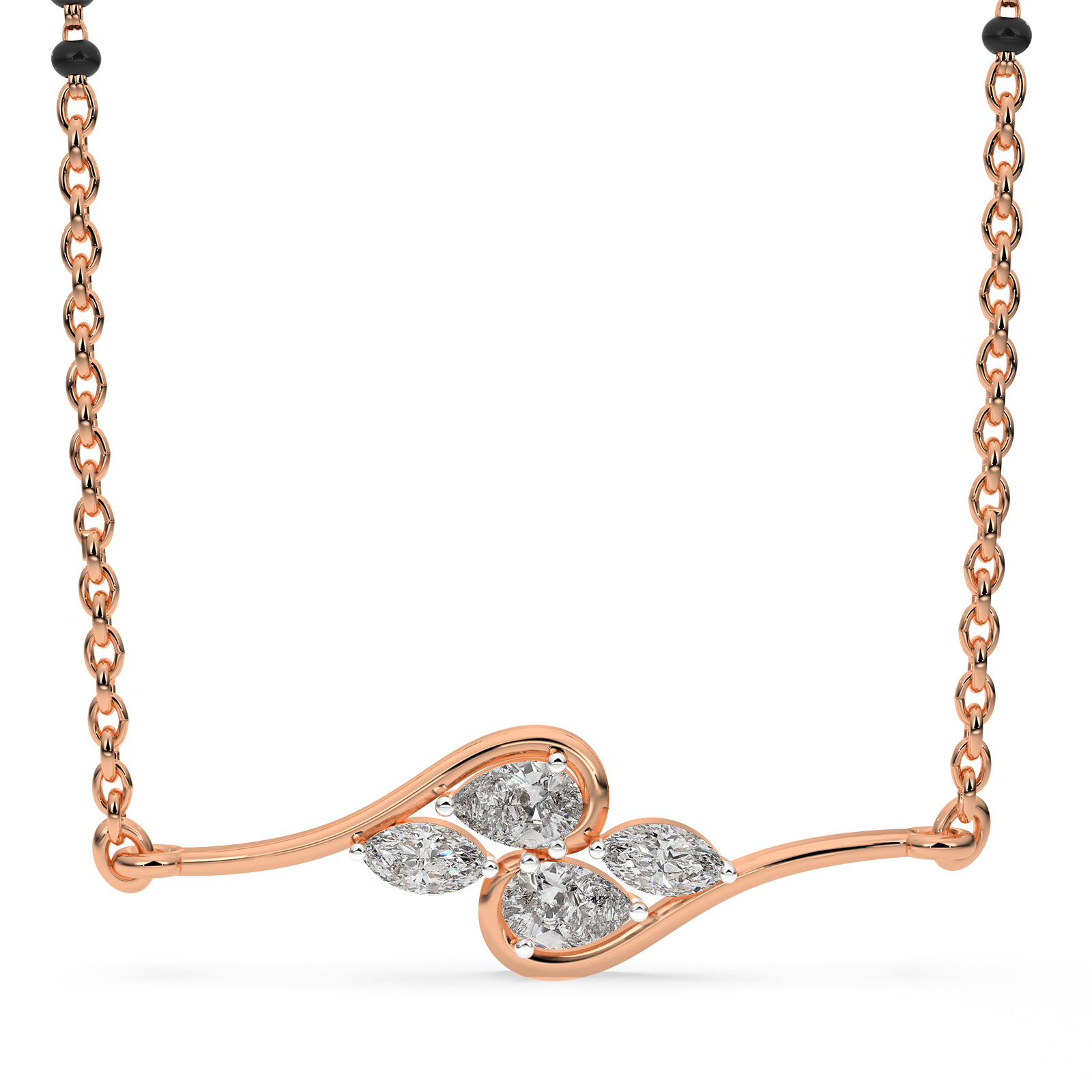 DIAMOND MANGALSUTRA 18CT