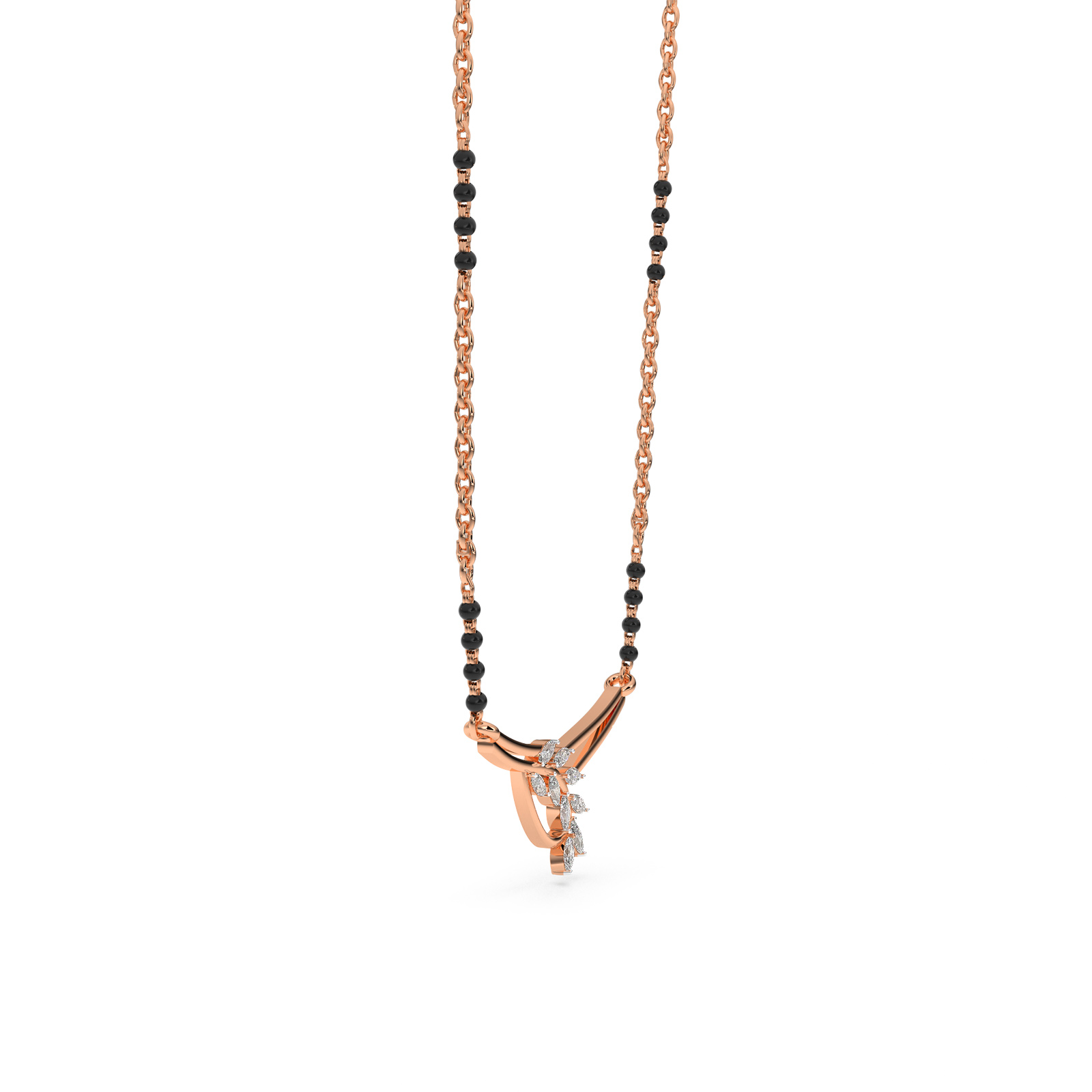 DIAMOND MANGALSUTRA 18CT
