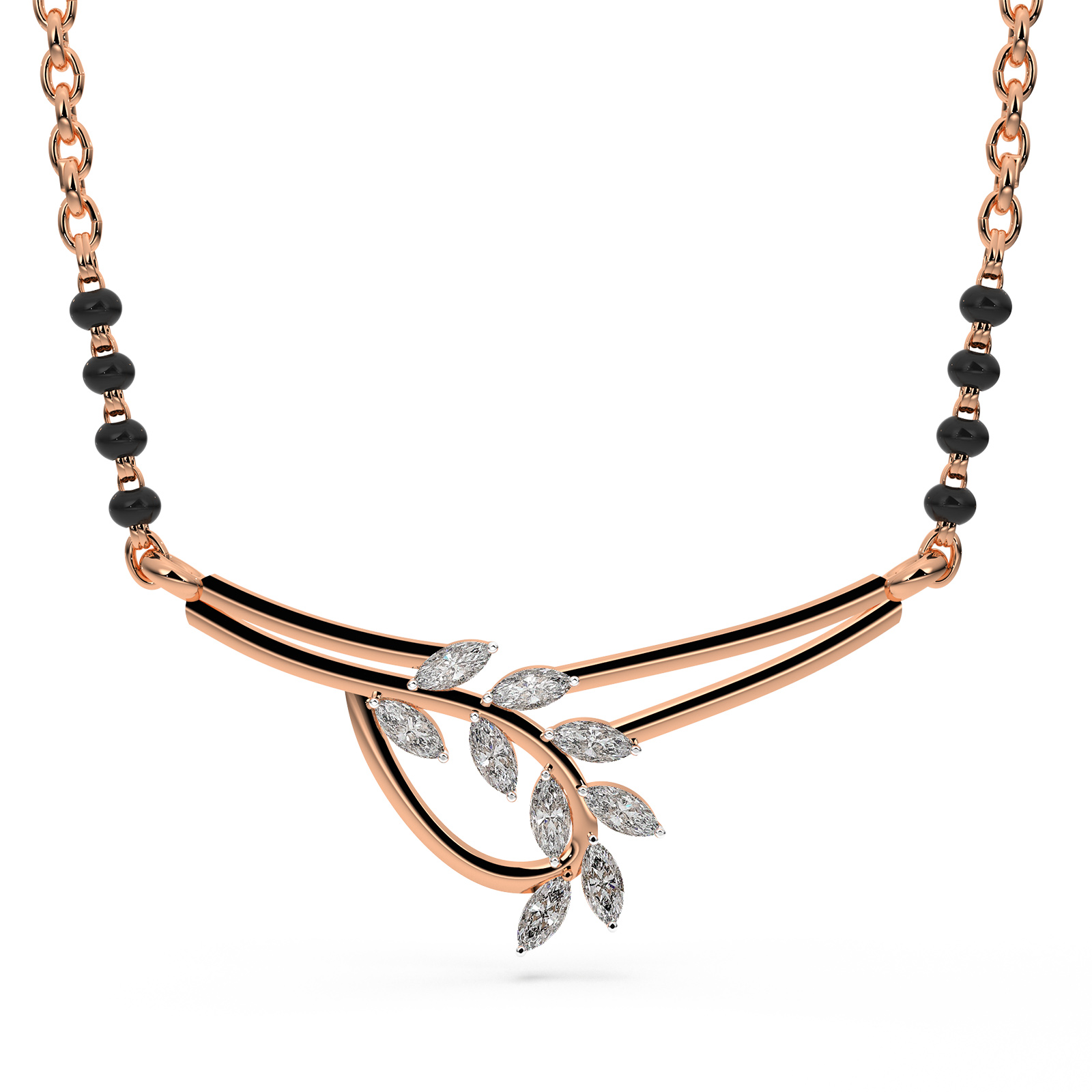 DIAMOND MANGALSUTRA 18CT