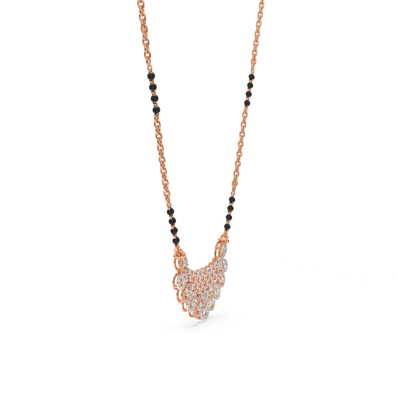 DIAMOND MS PENDANT 18CT