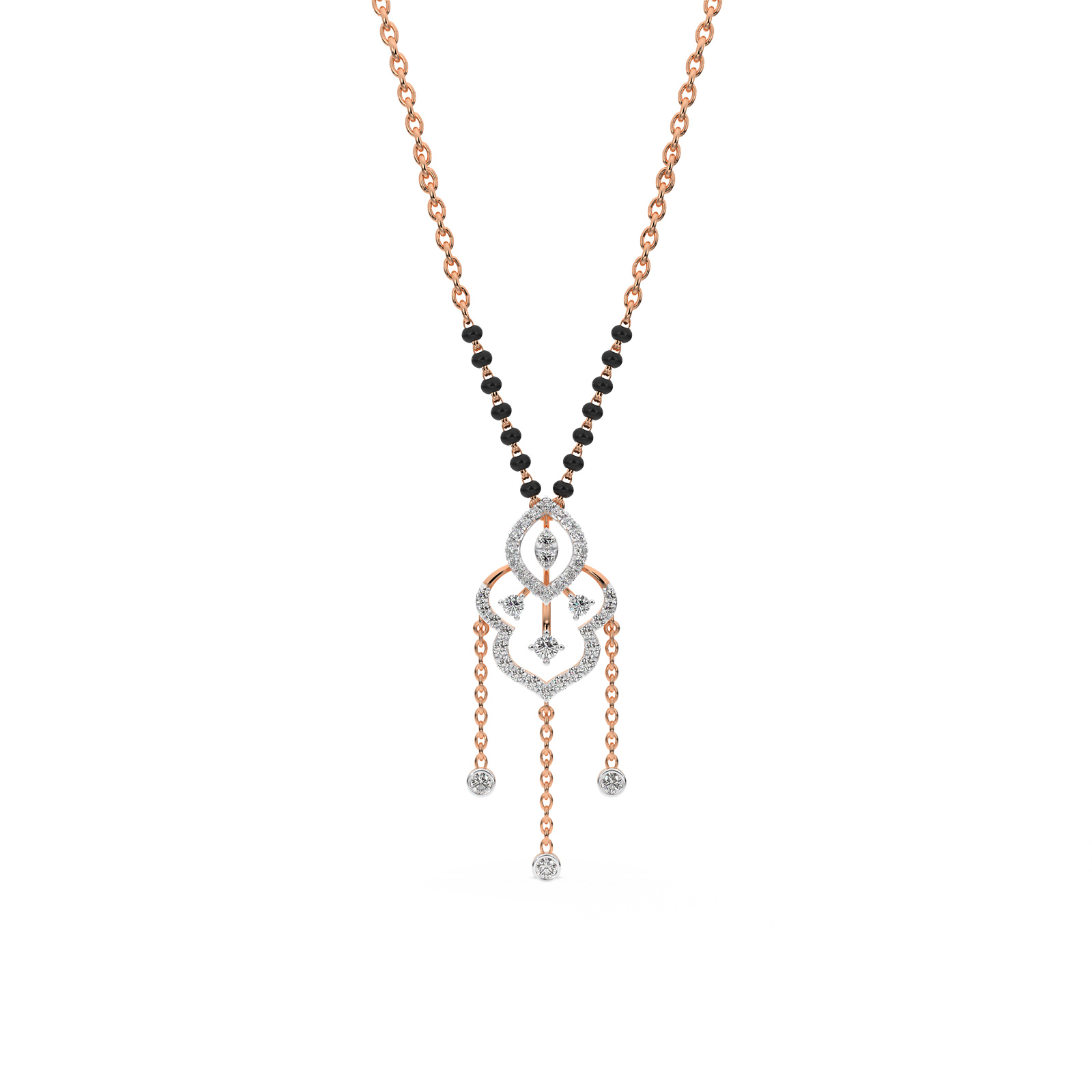 DIAMOND MANGALSUTRA 18CT