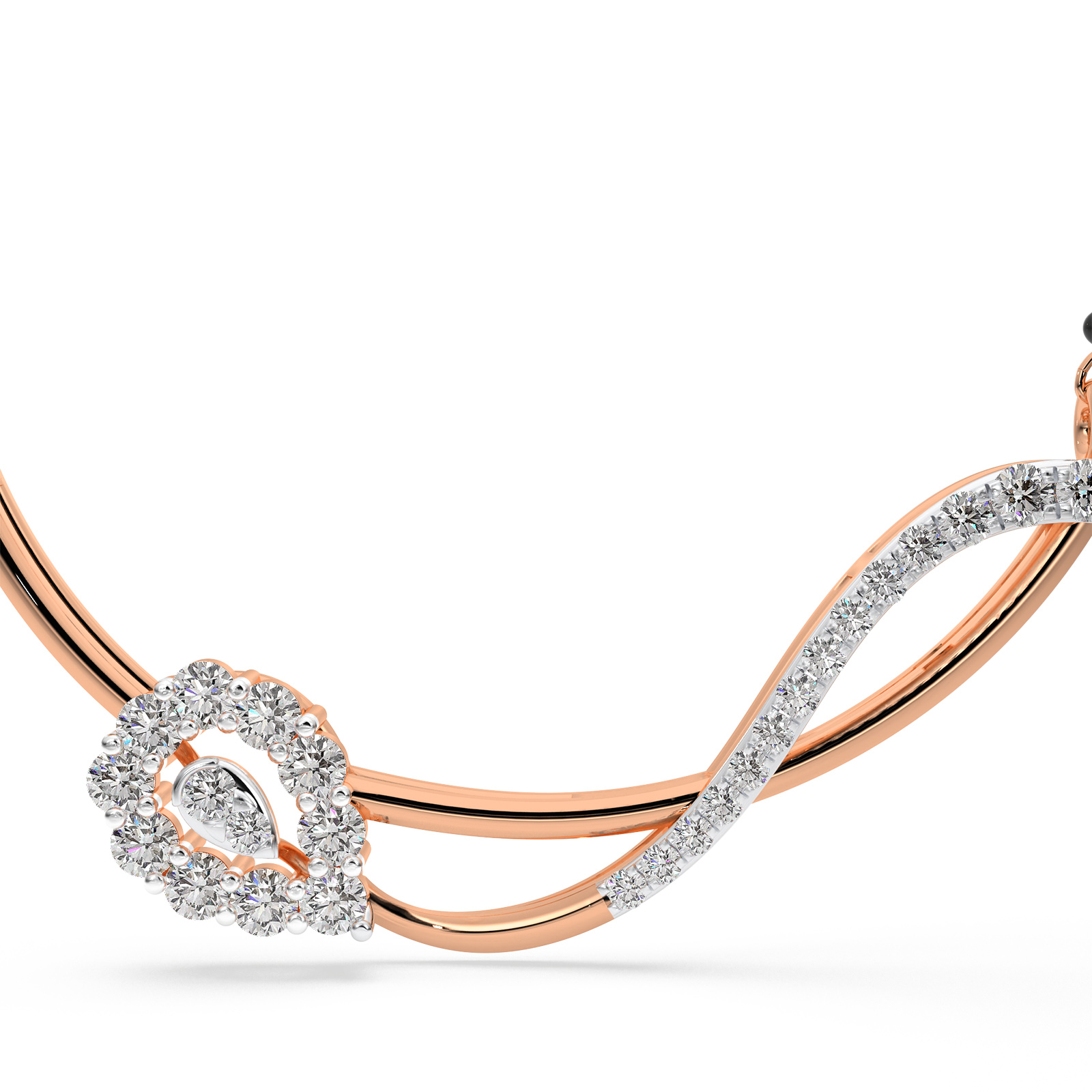 DIAMOND MS PENDANT 18CT