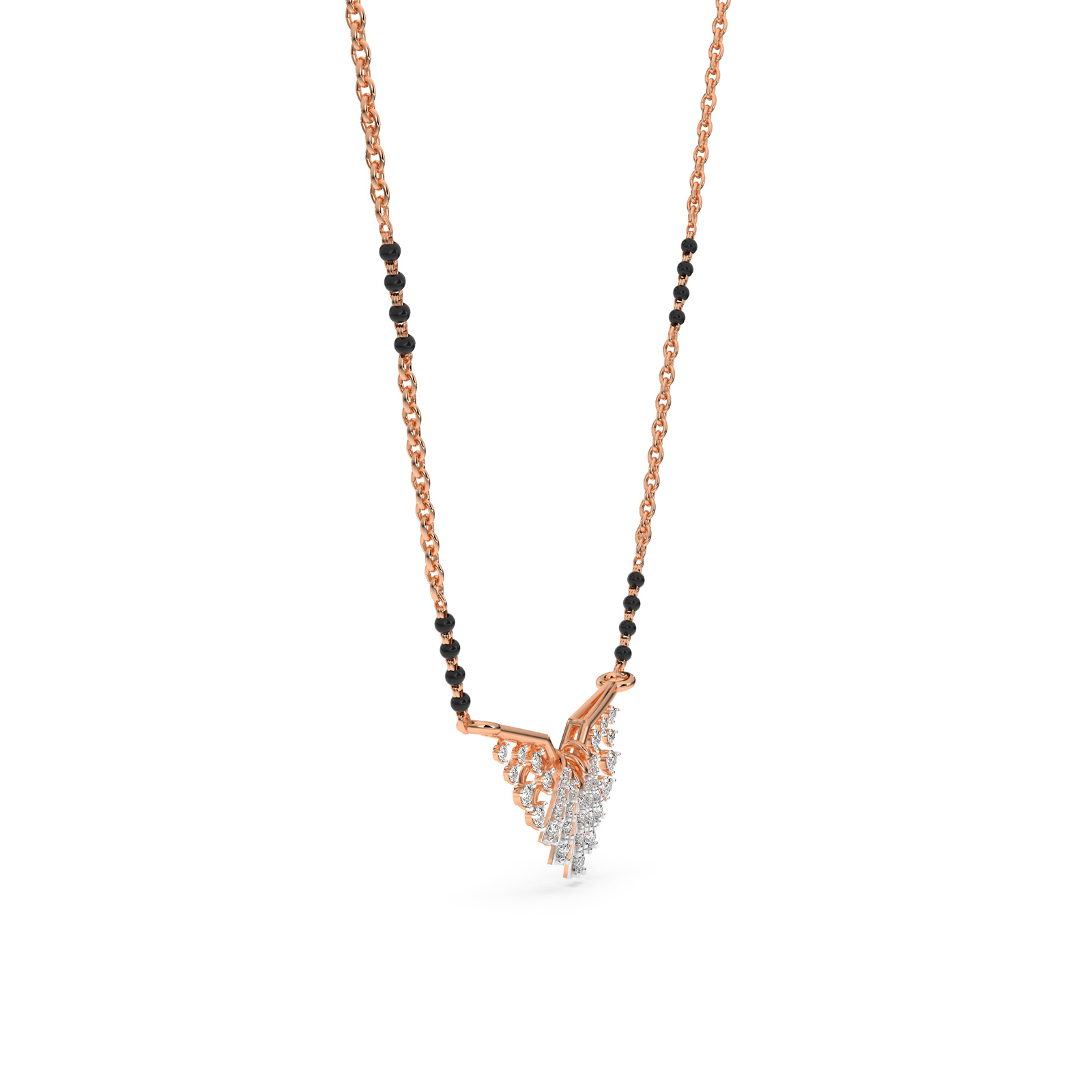 DIAMOND MANGALSUTRA 18CT