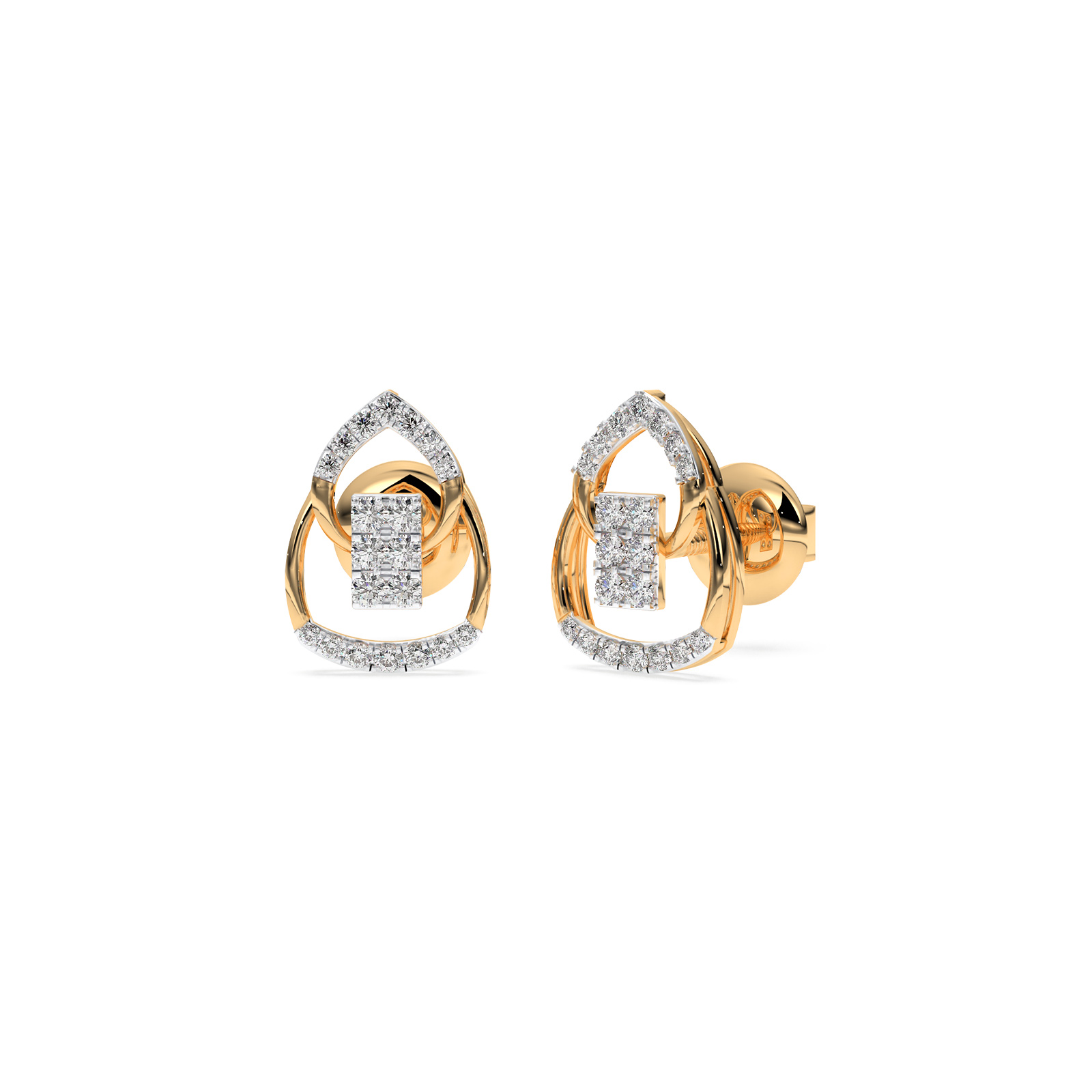 DIAMOND EARRING 18CT