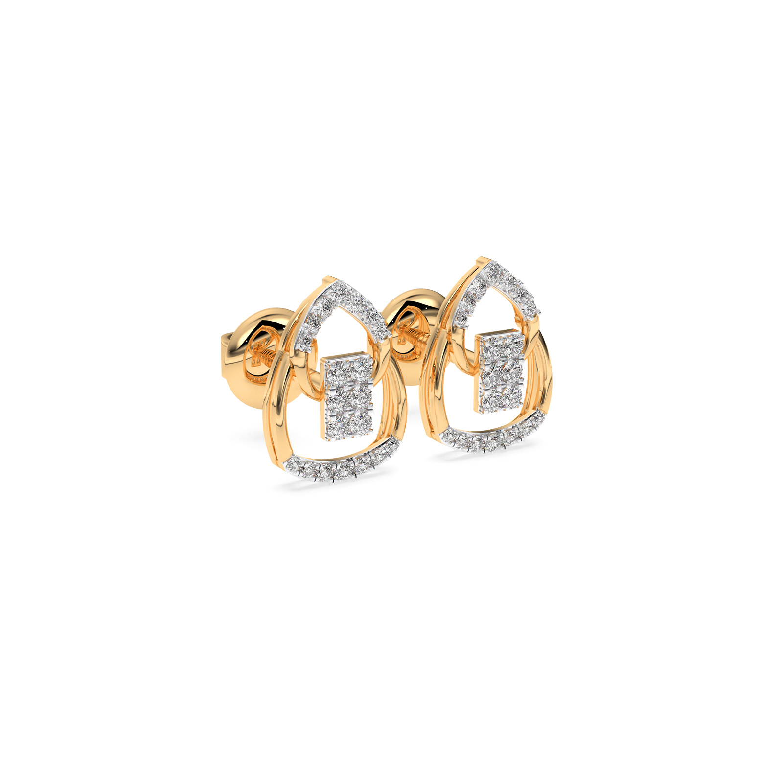 DIAMOND EARRING 18CT
