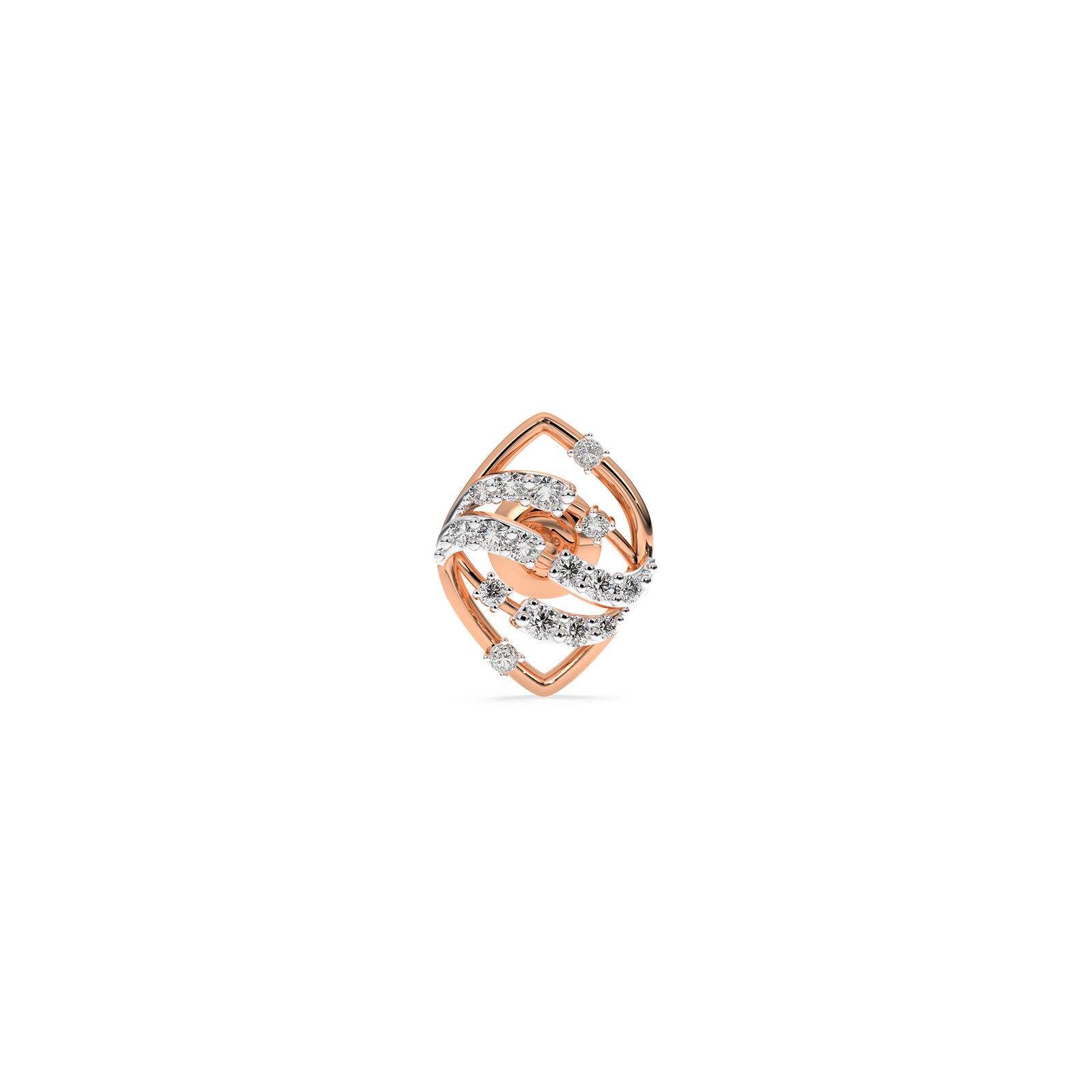 DIAMOND PENDANT ER 18CT