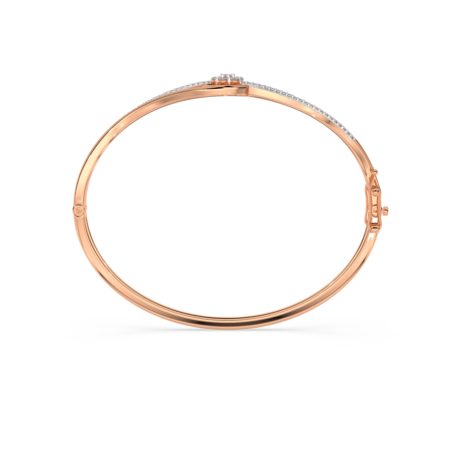 DIAMOND LADIES BRACELET 14CT