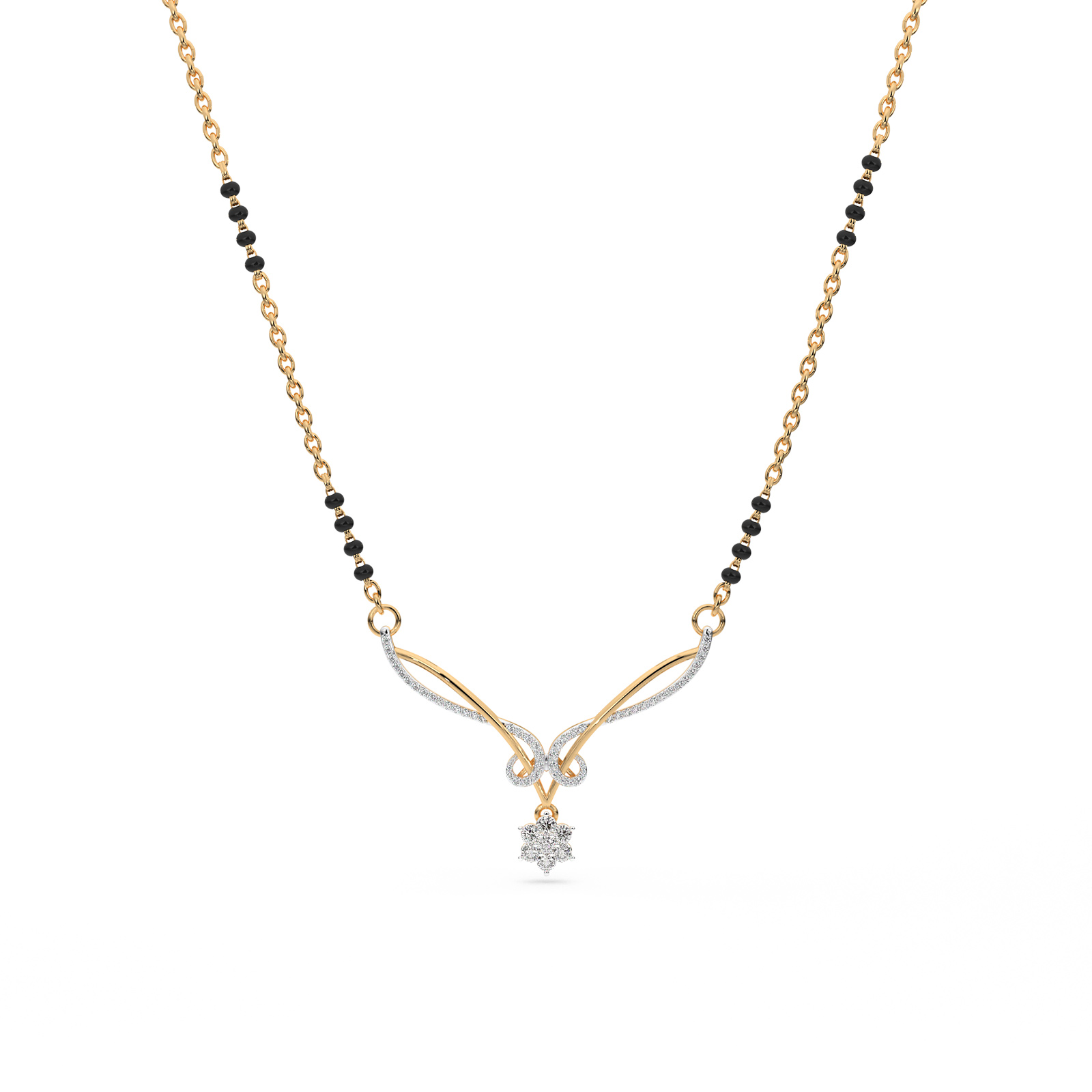 DIAMOND MS PENDANT 18CT