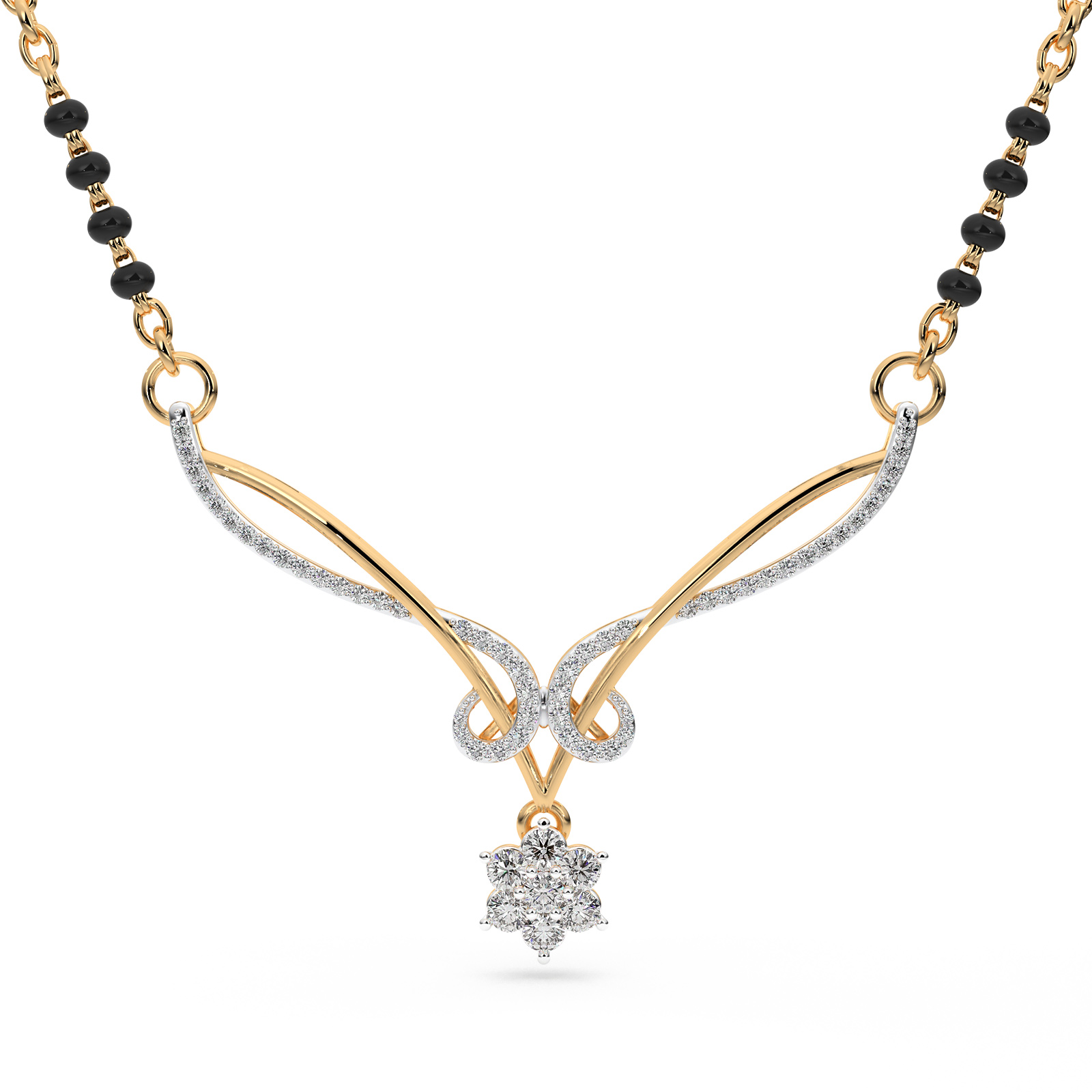 DIAMOND MS PENDANT 18CT